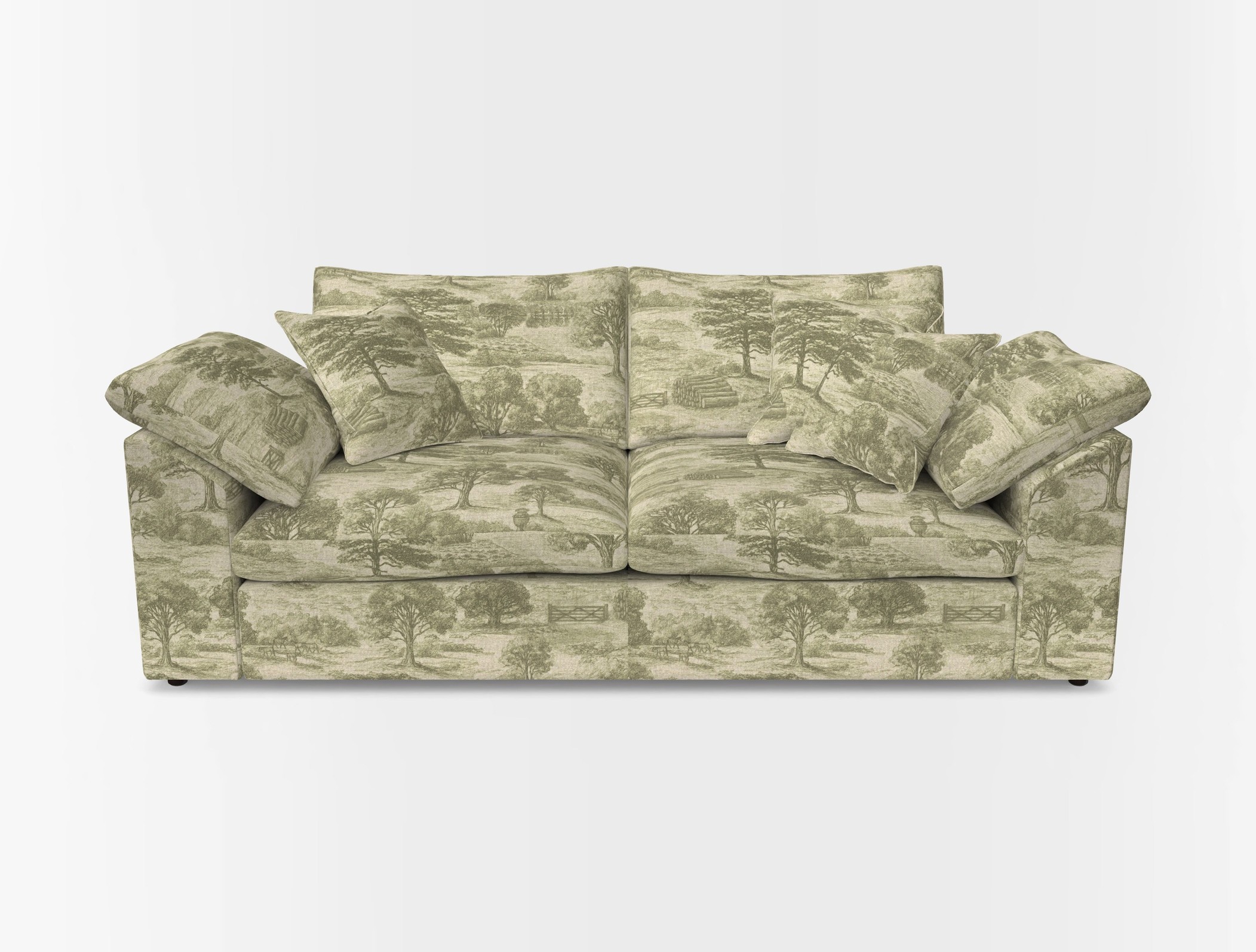 Big softie sloped arm front