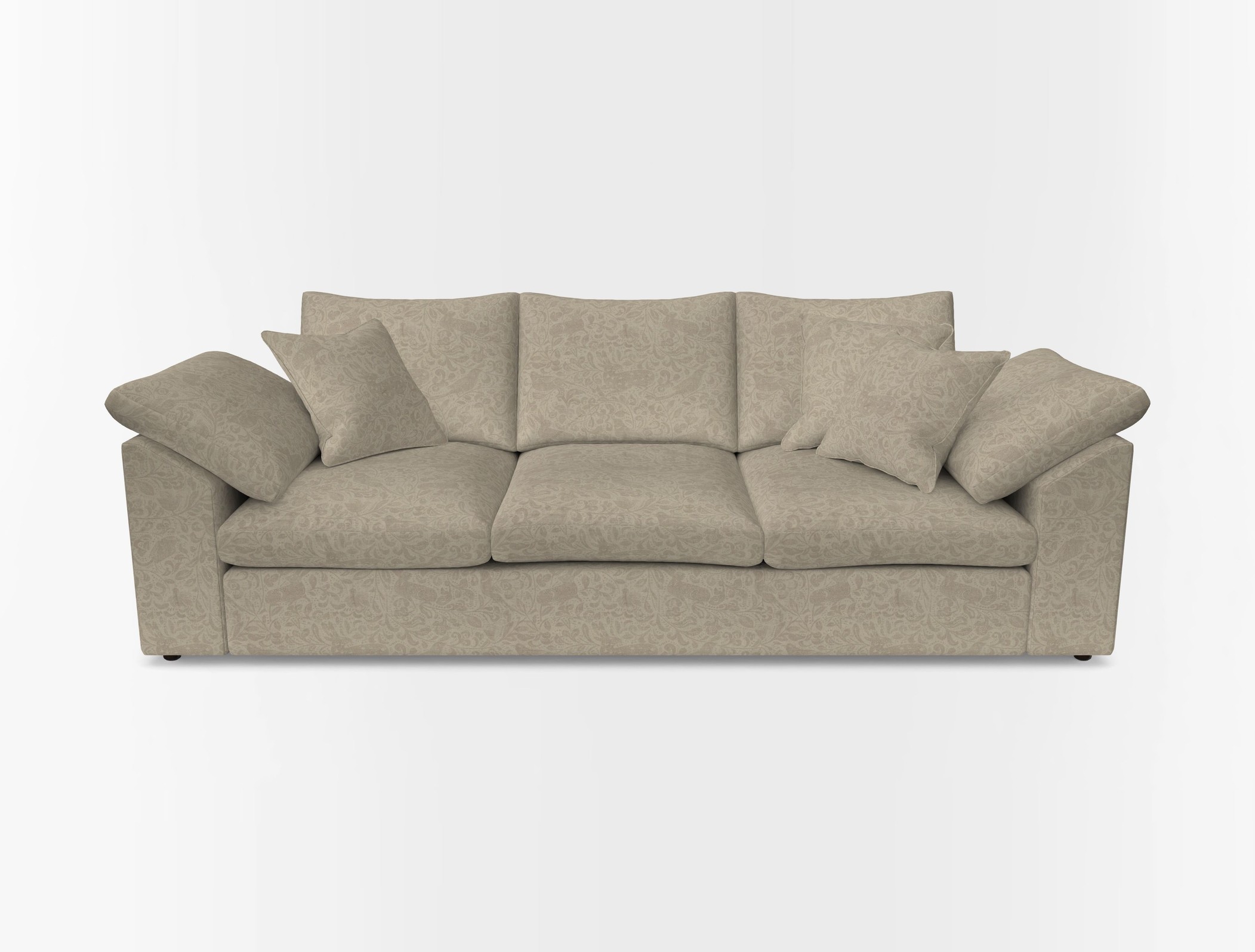 Big softie sloped arm front