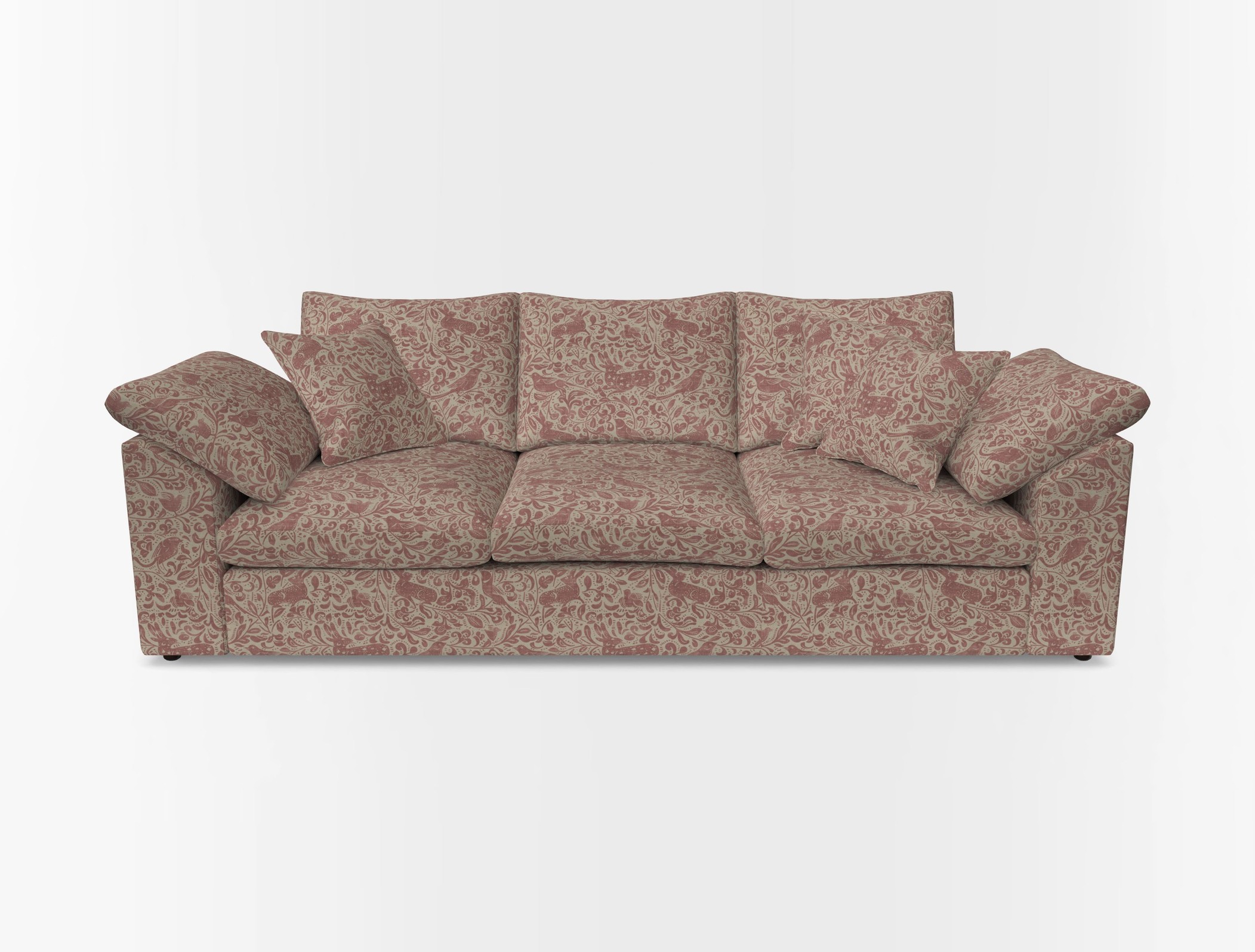 Big softie sloped arm front
