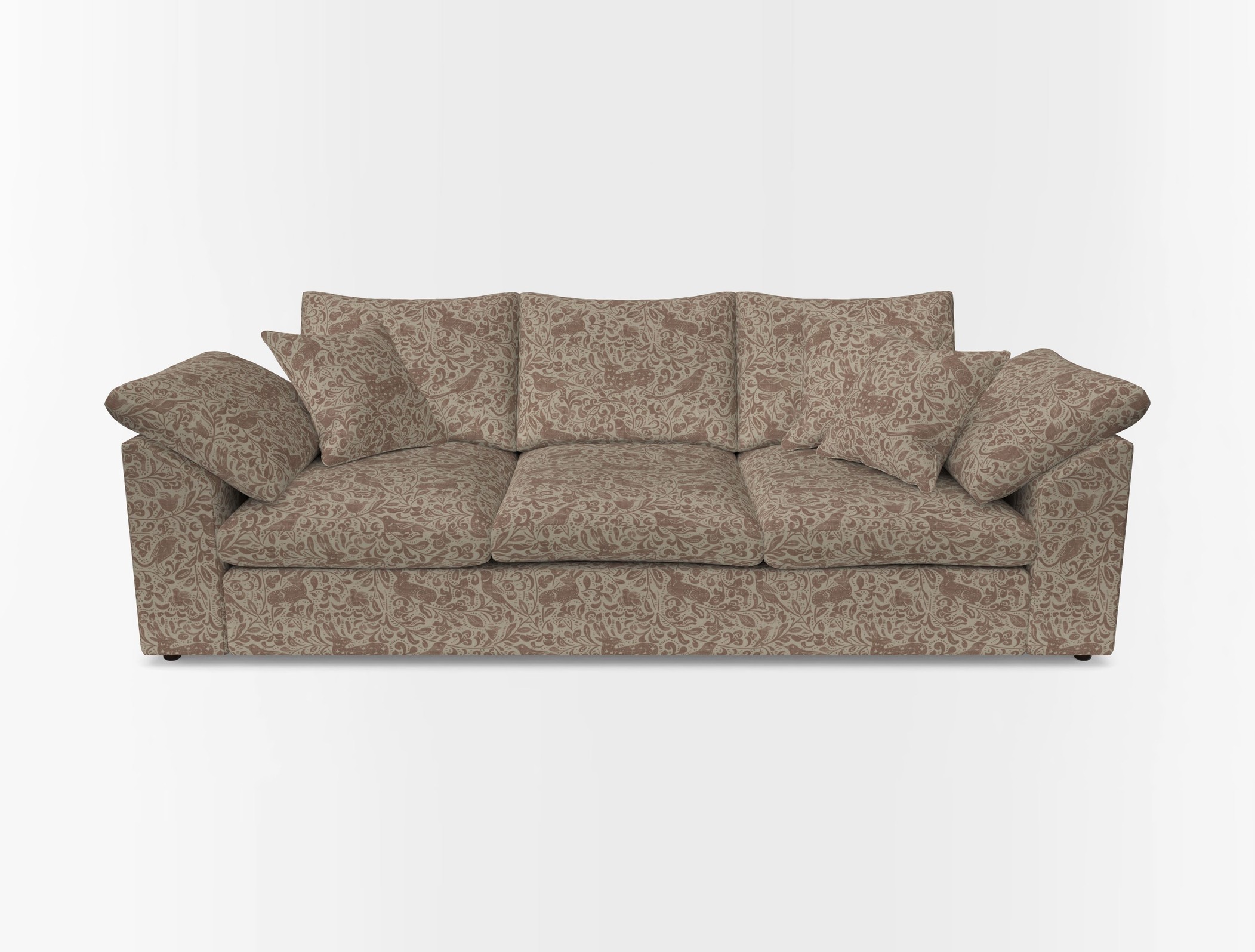 Big softie sloped arm front