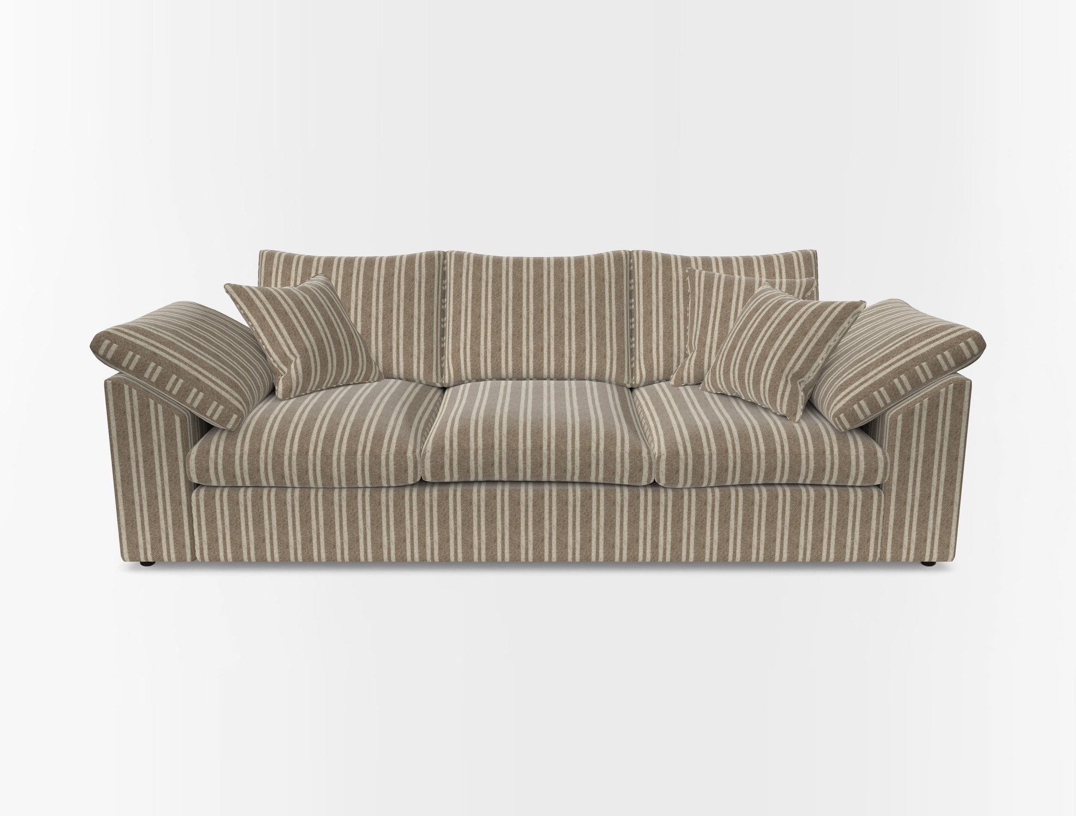 Big softie sloped arm front