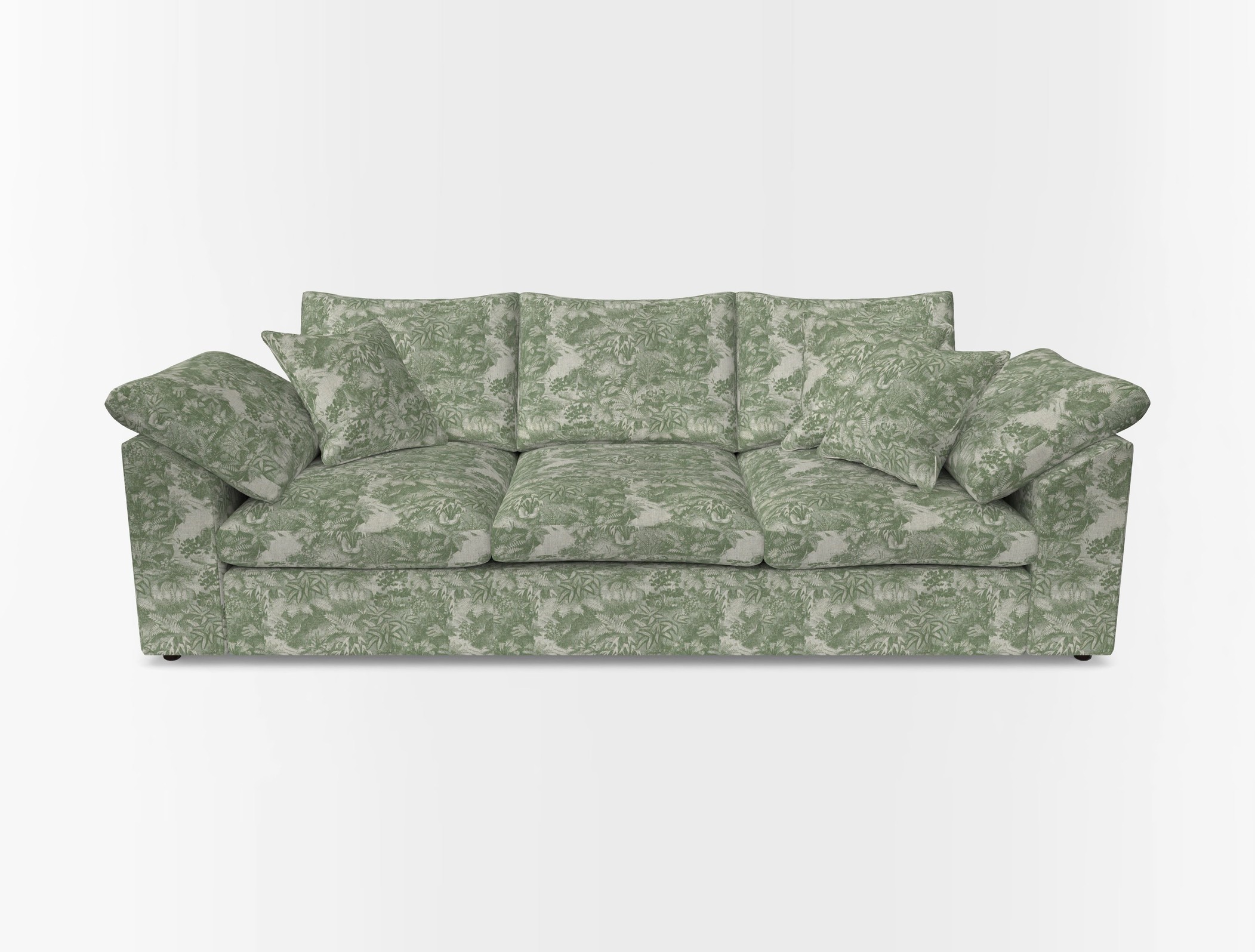 Big softie sloped arm front