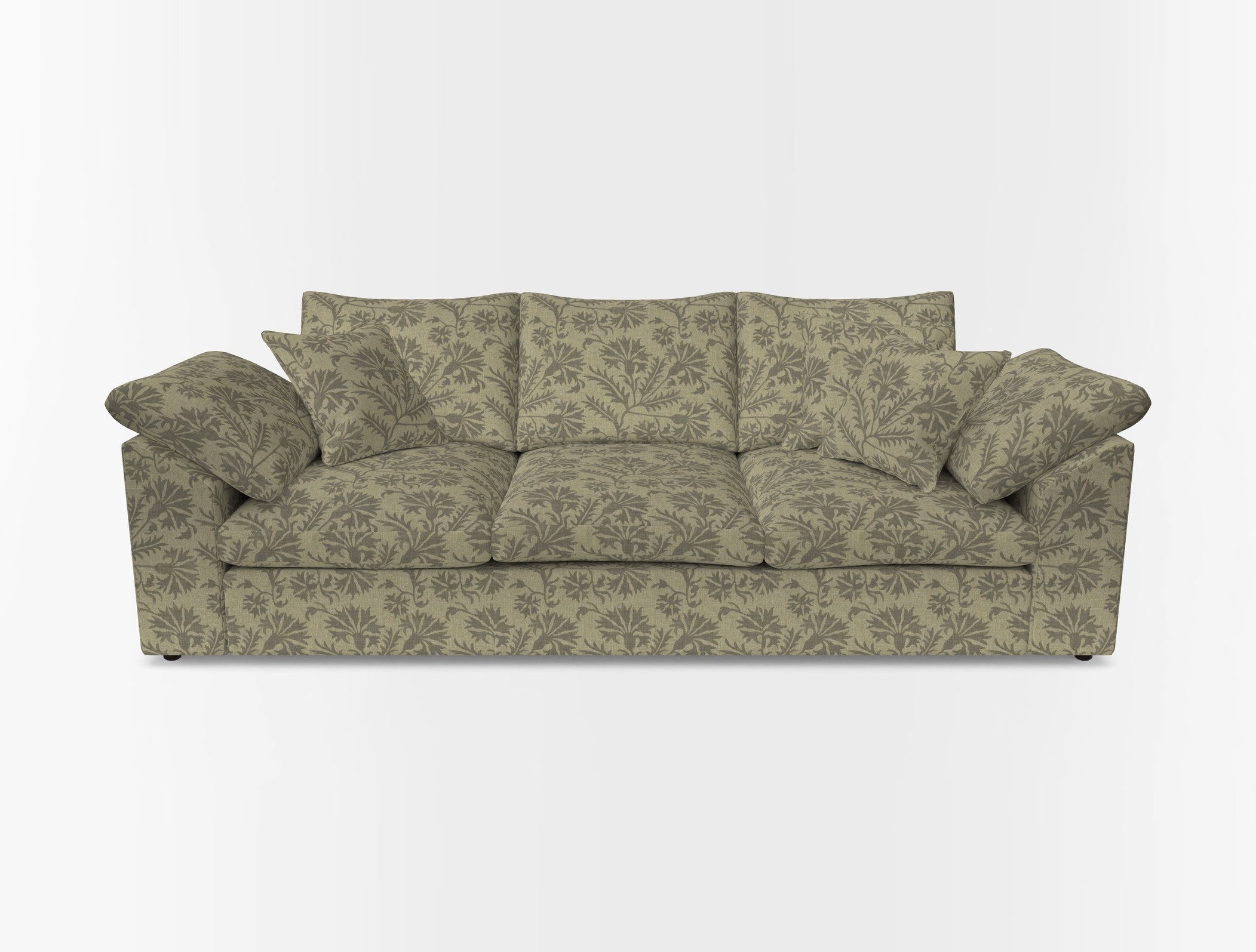 Big softie sloped arm front