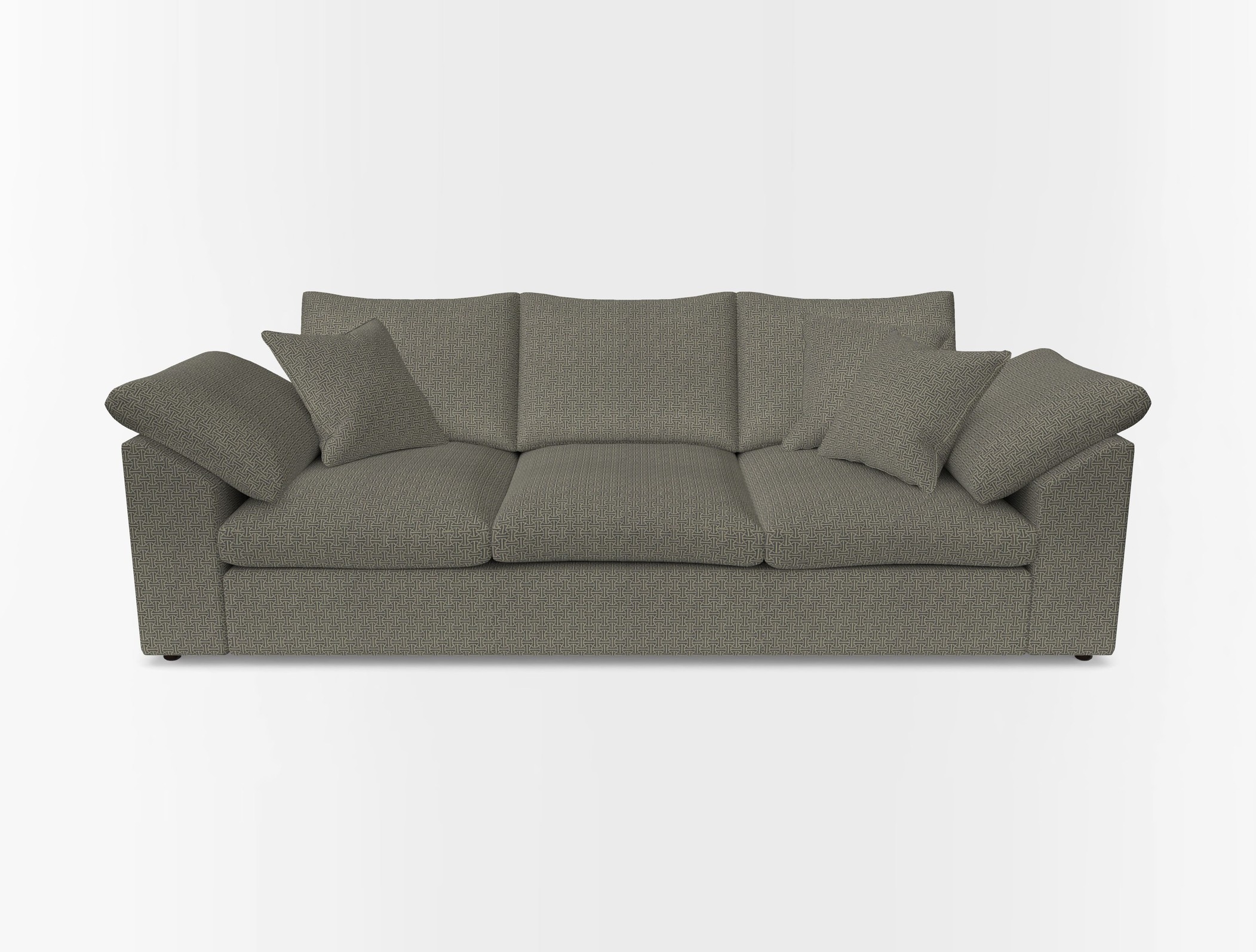 Big softie sloped arm front