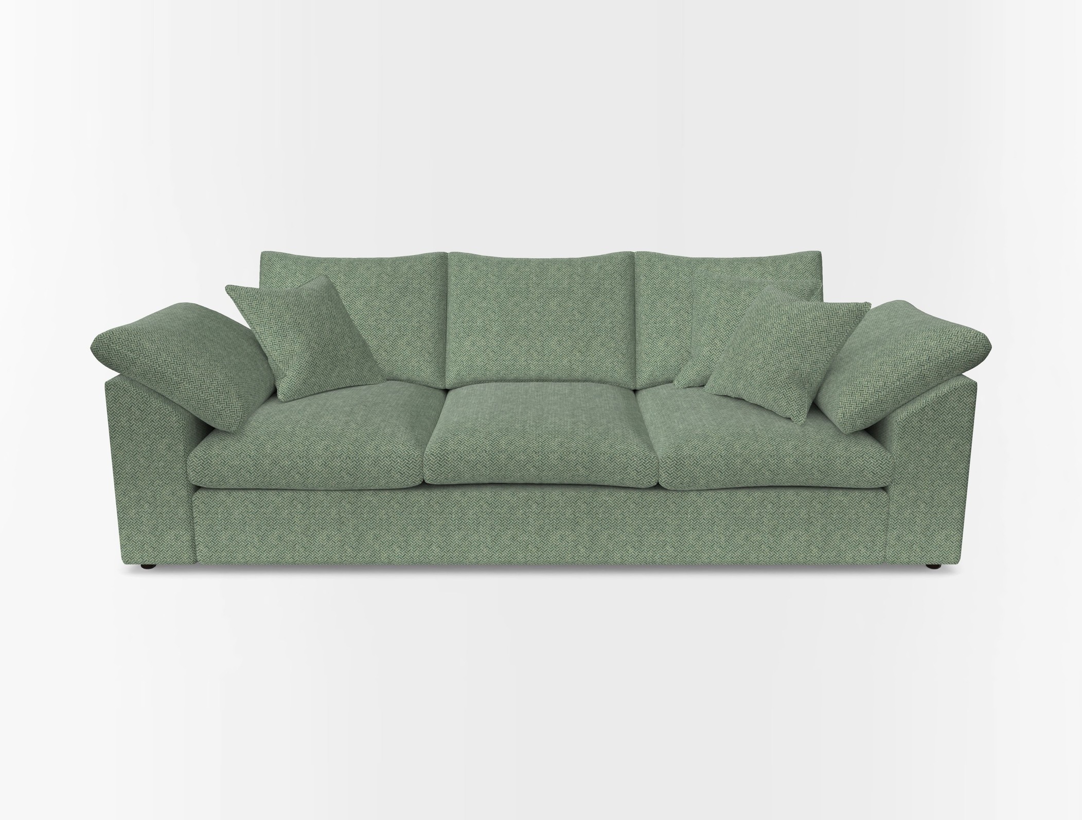 Big softie sloped arm front