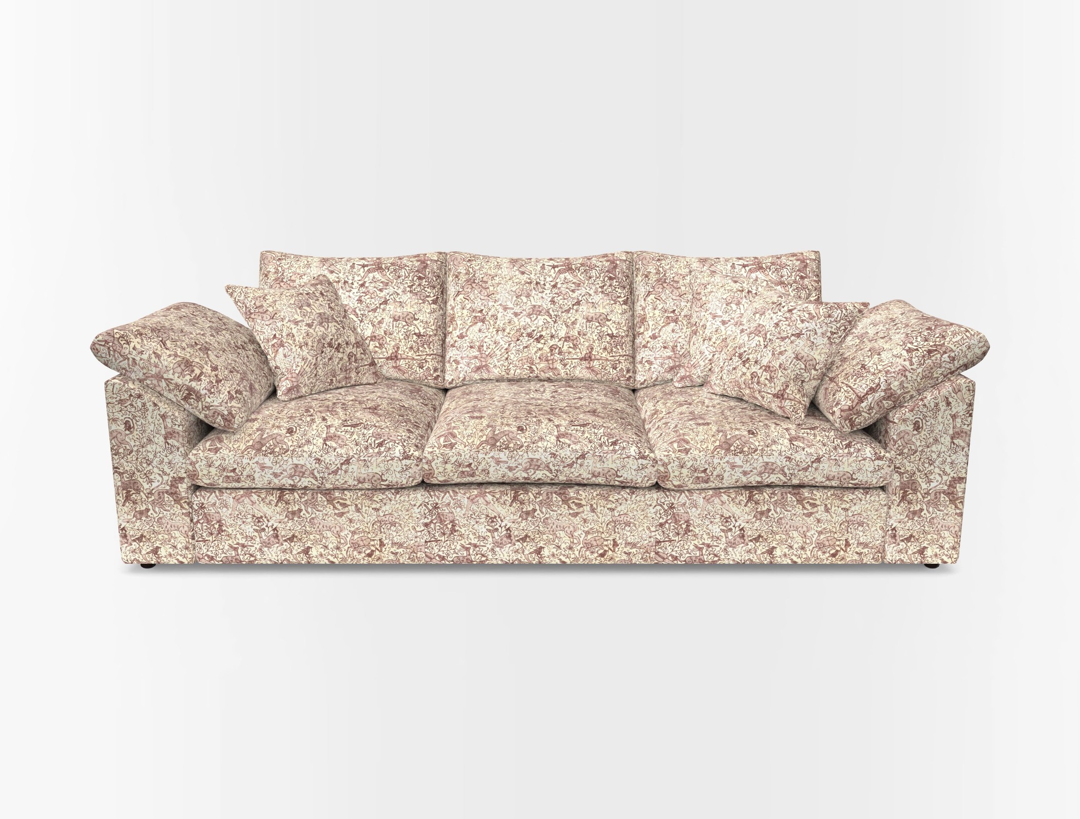 Big softie sloped arm front