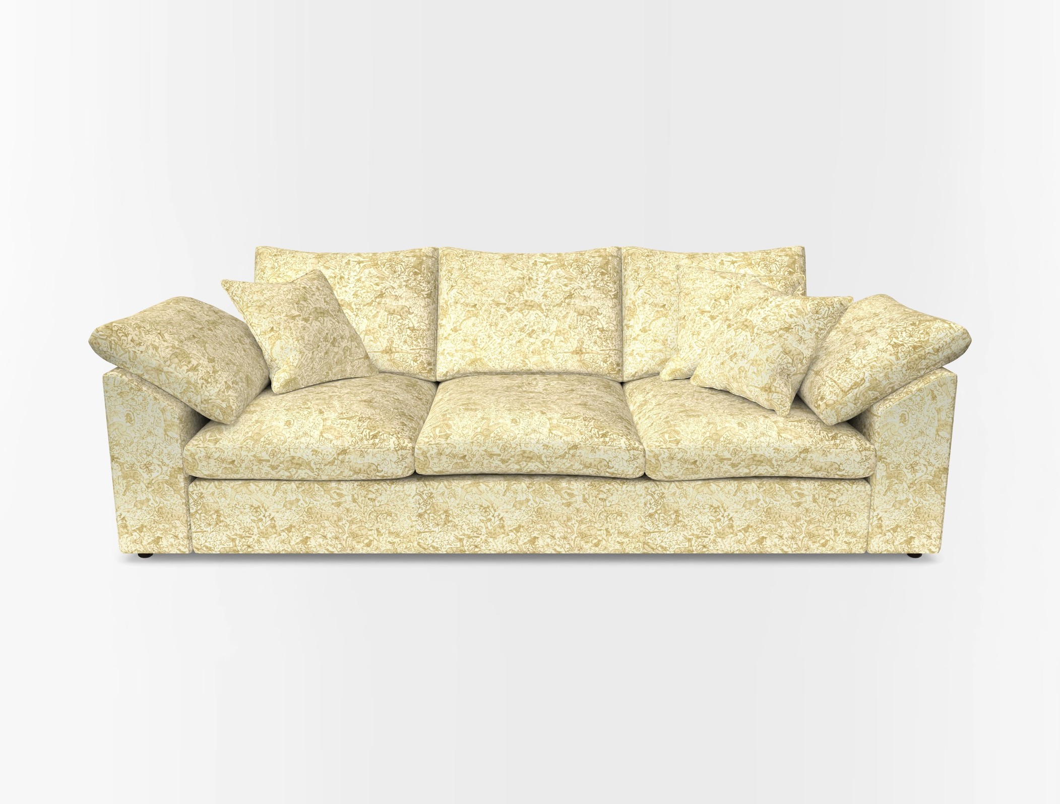 Big softie sloped arm front