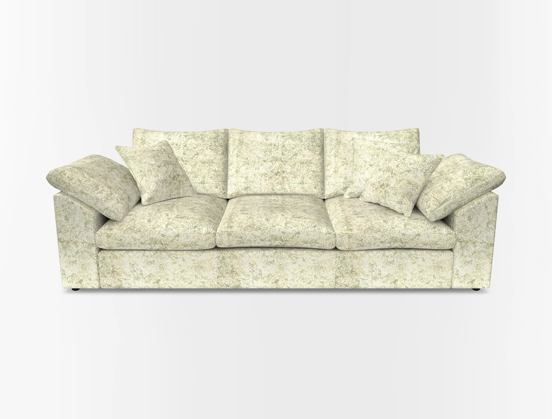 Big softie sloped arm front