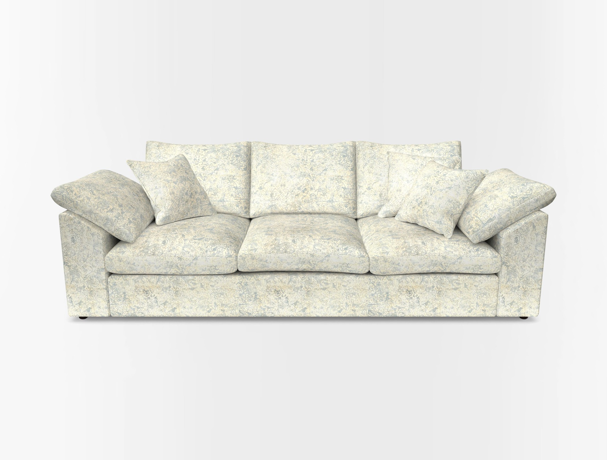 Big softie sloped arm front