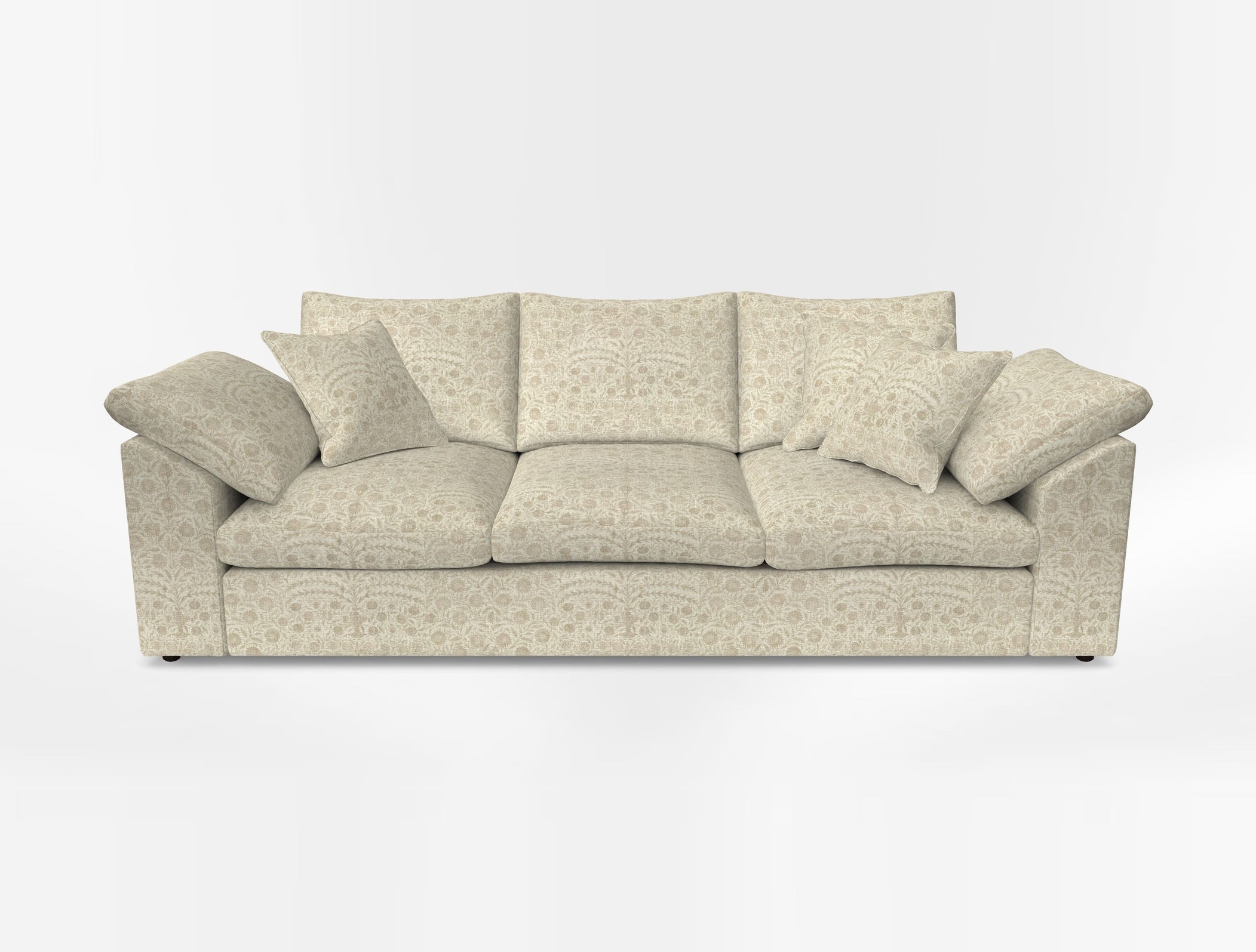 Big softie sloped arm front