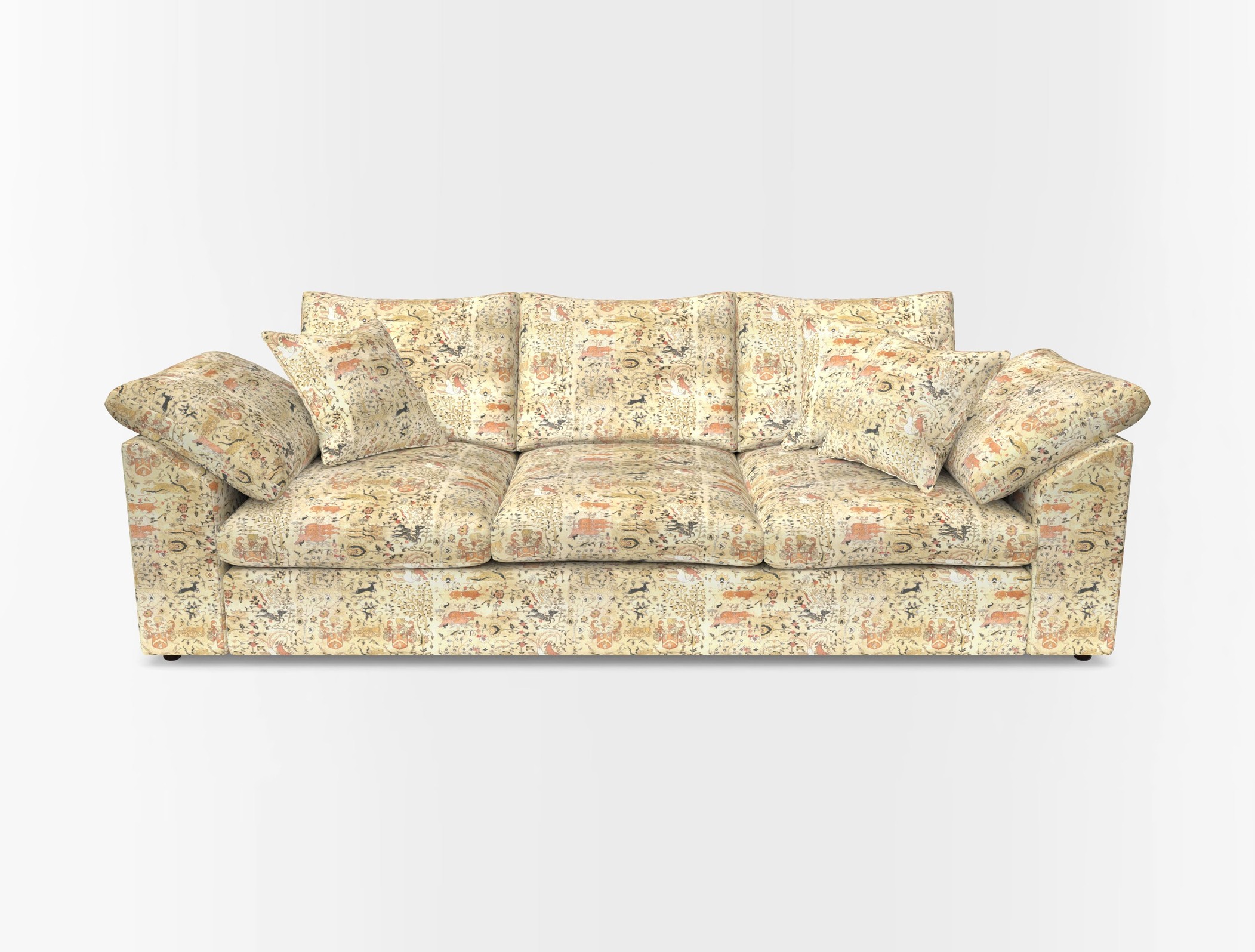 Big softie sloped arm front