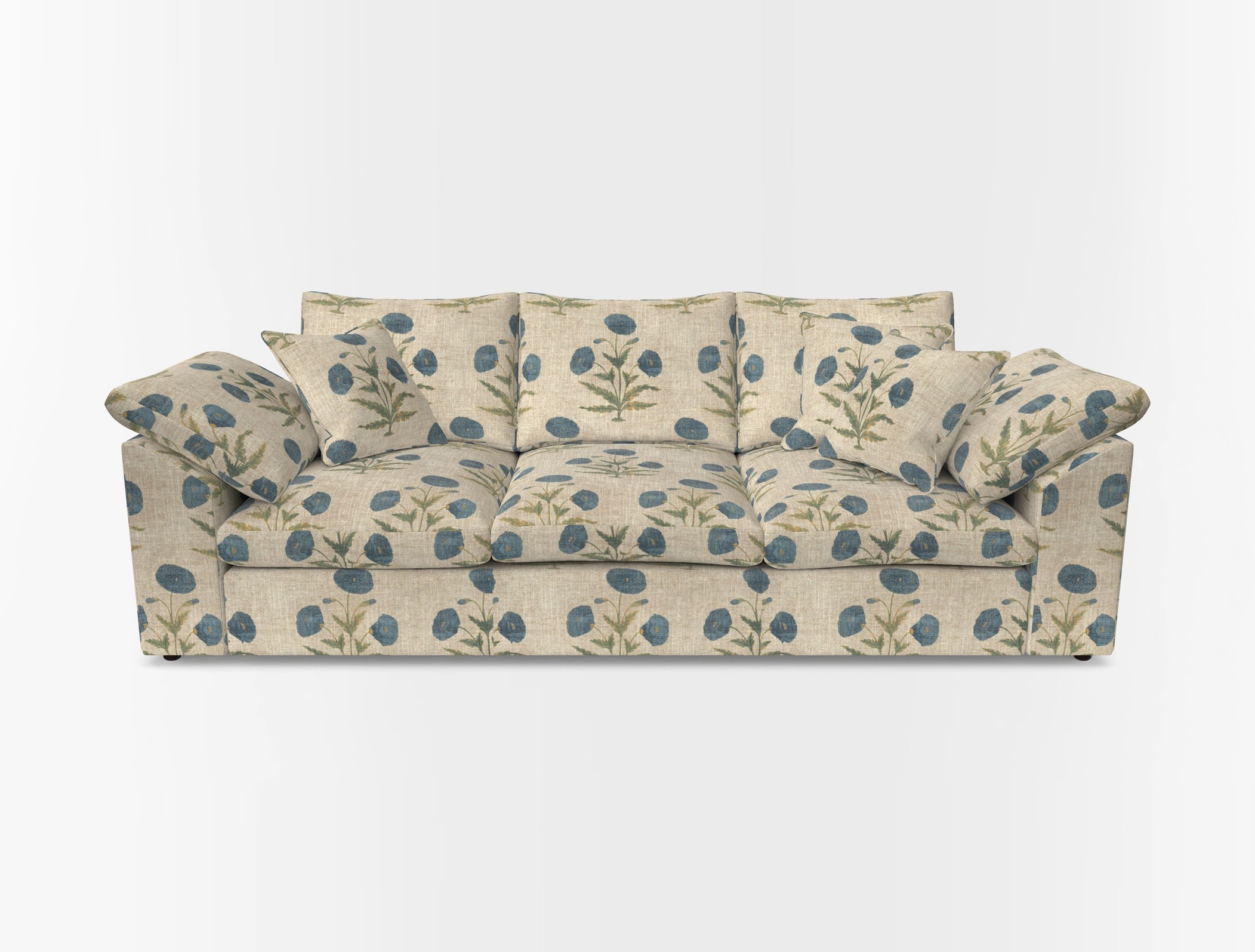 Big softie sloped arm front