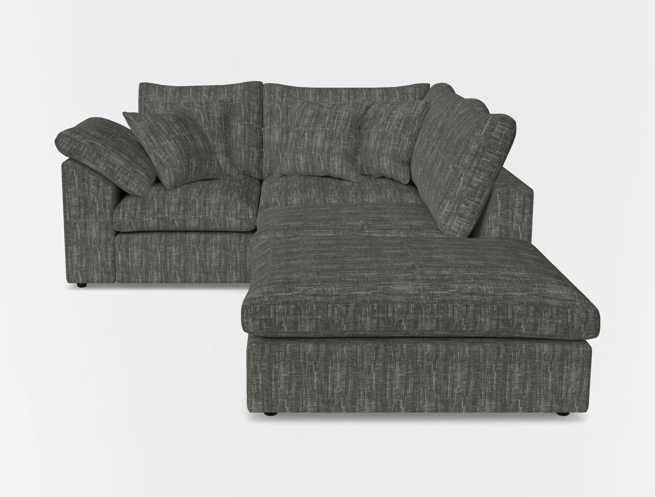 Big softie sloped arm front