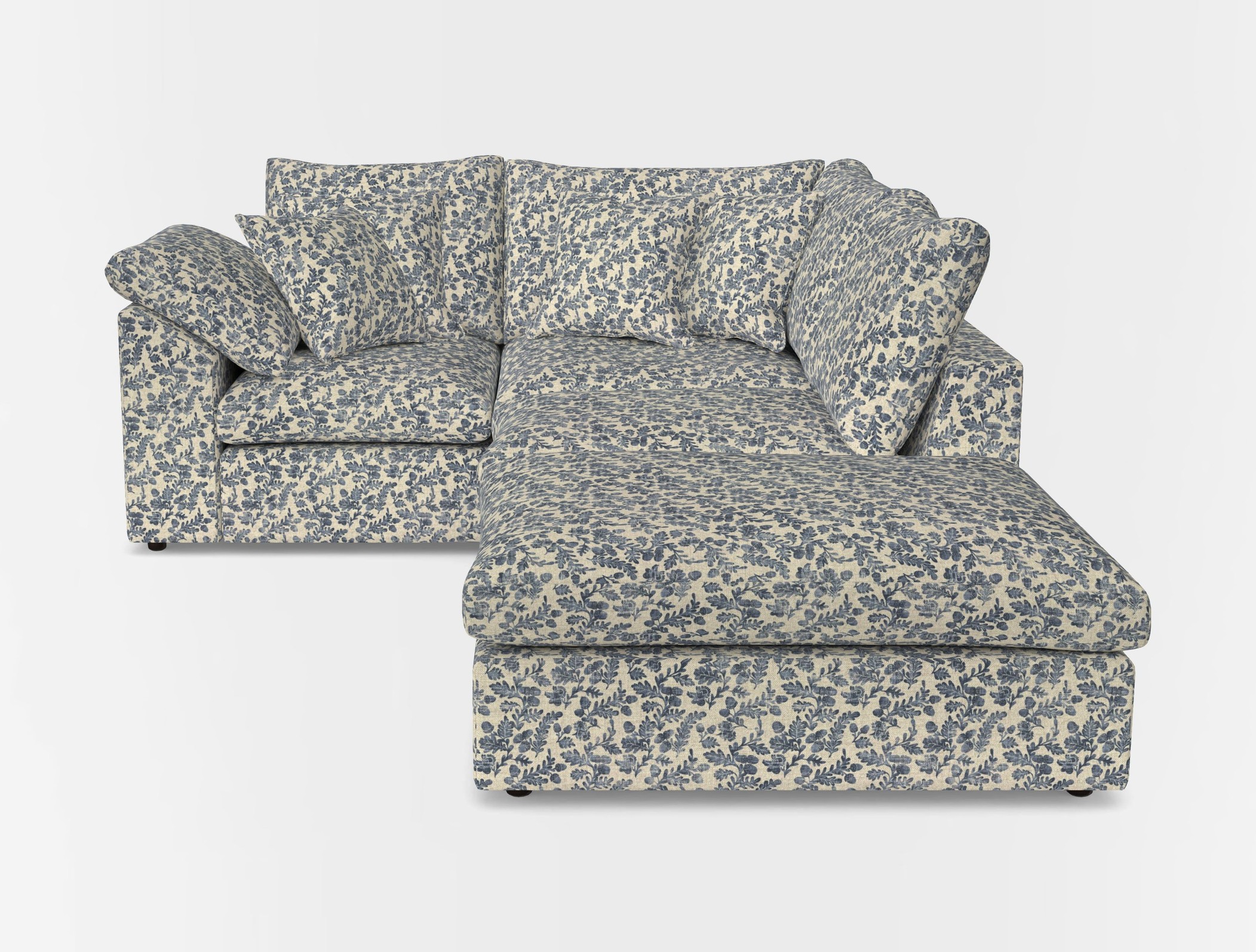 Big softie sloped arm front
