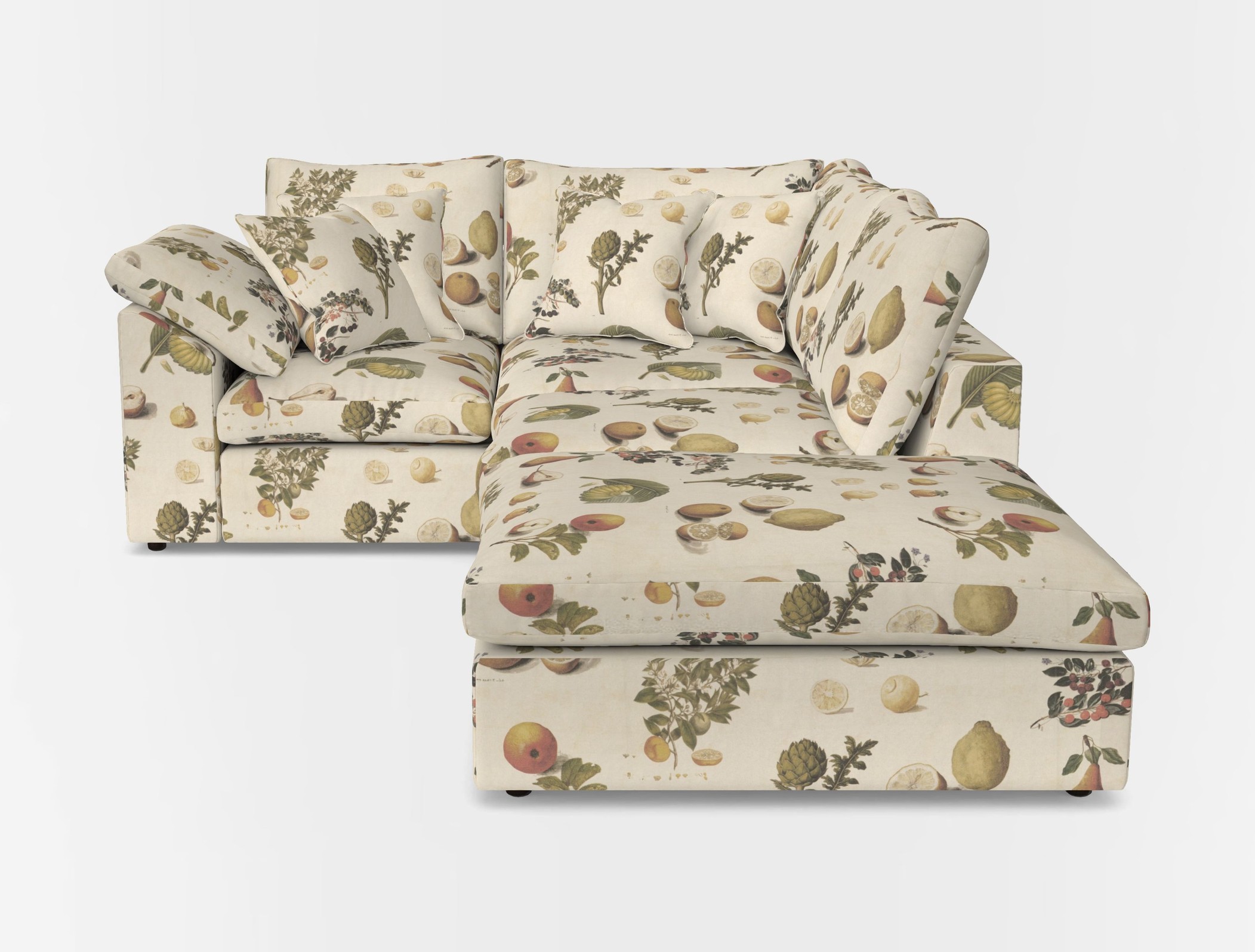 Big softie sloped arm front