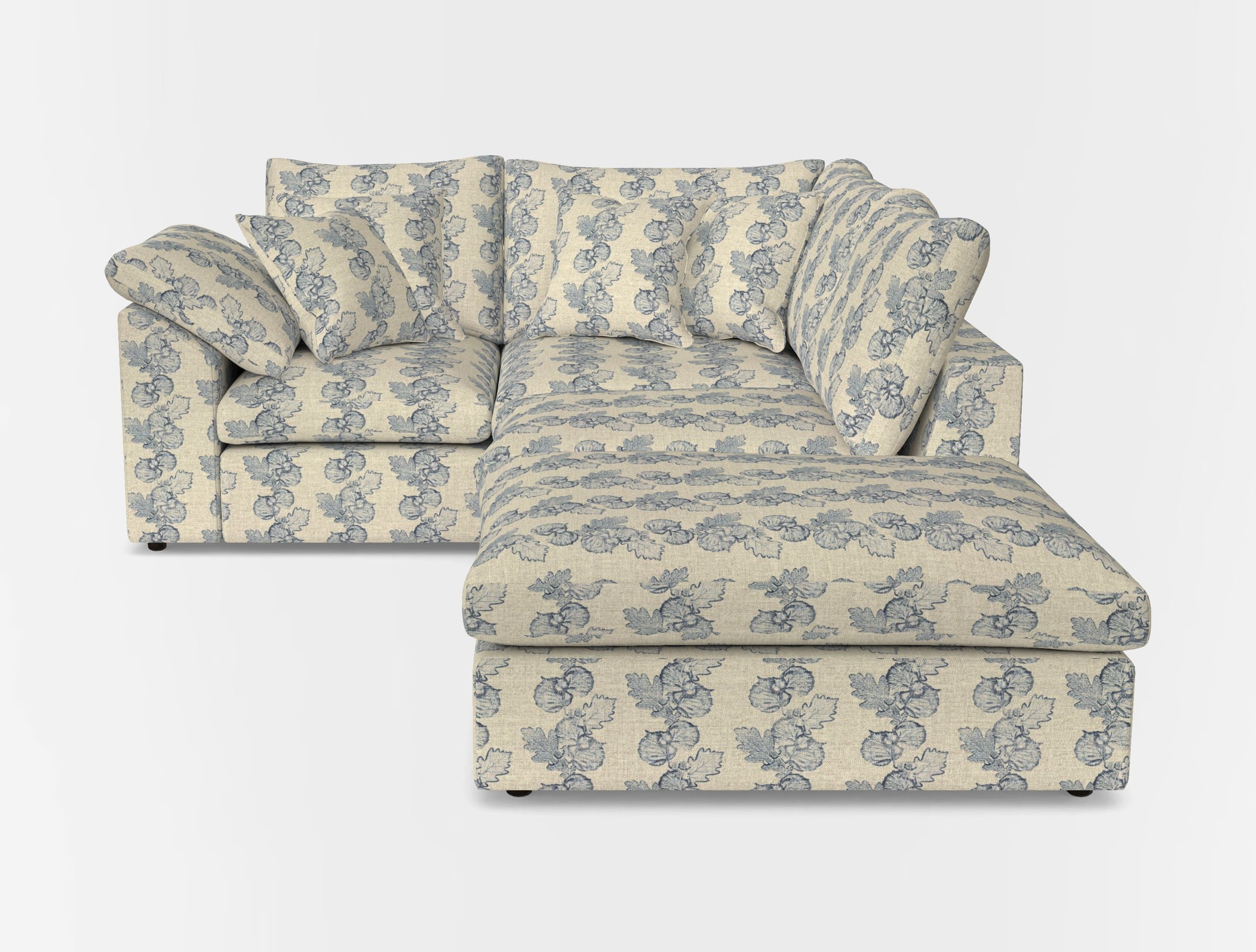 Big softie sloped arm front