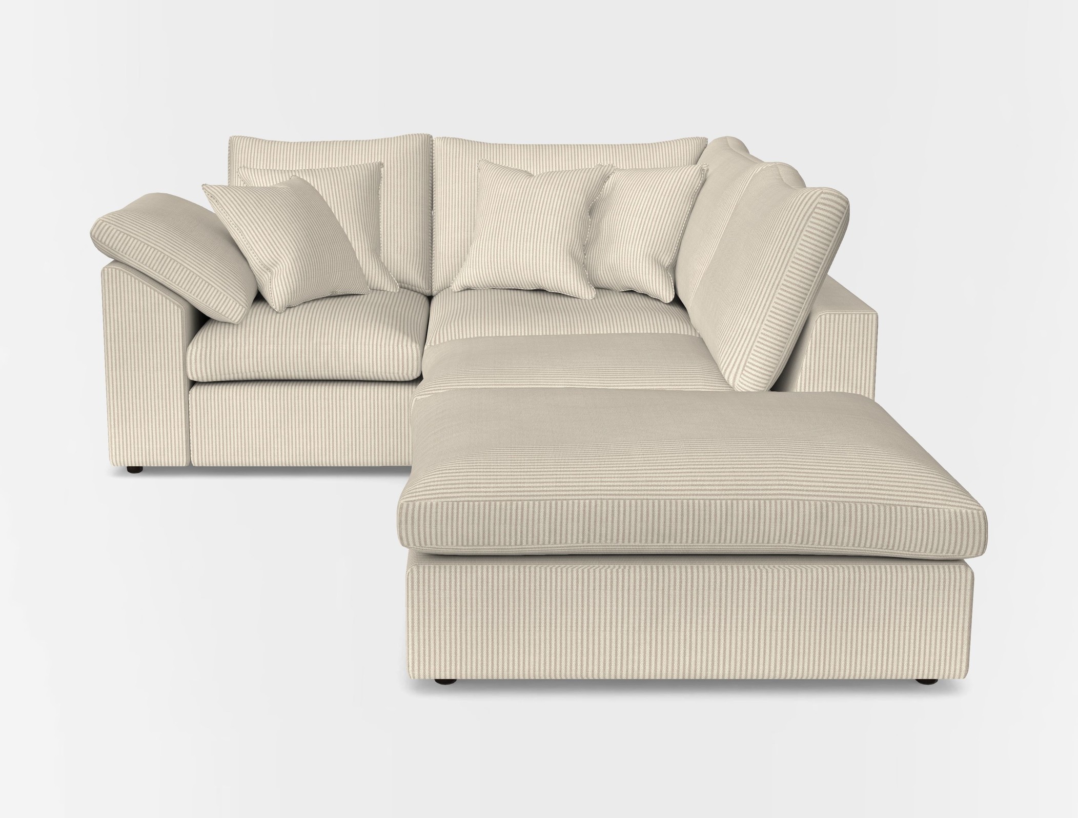 Big softie sloped arm front