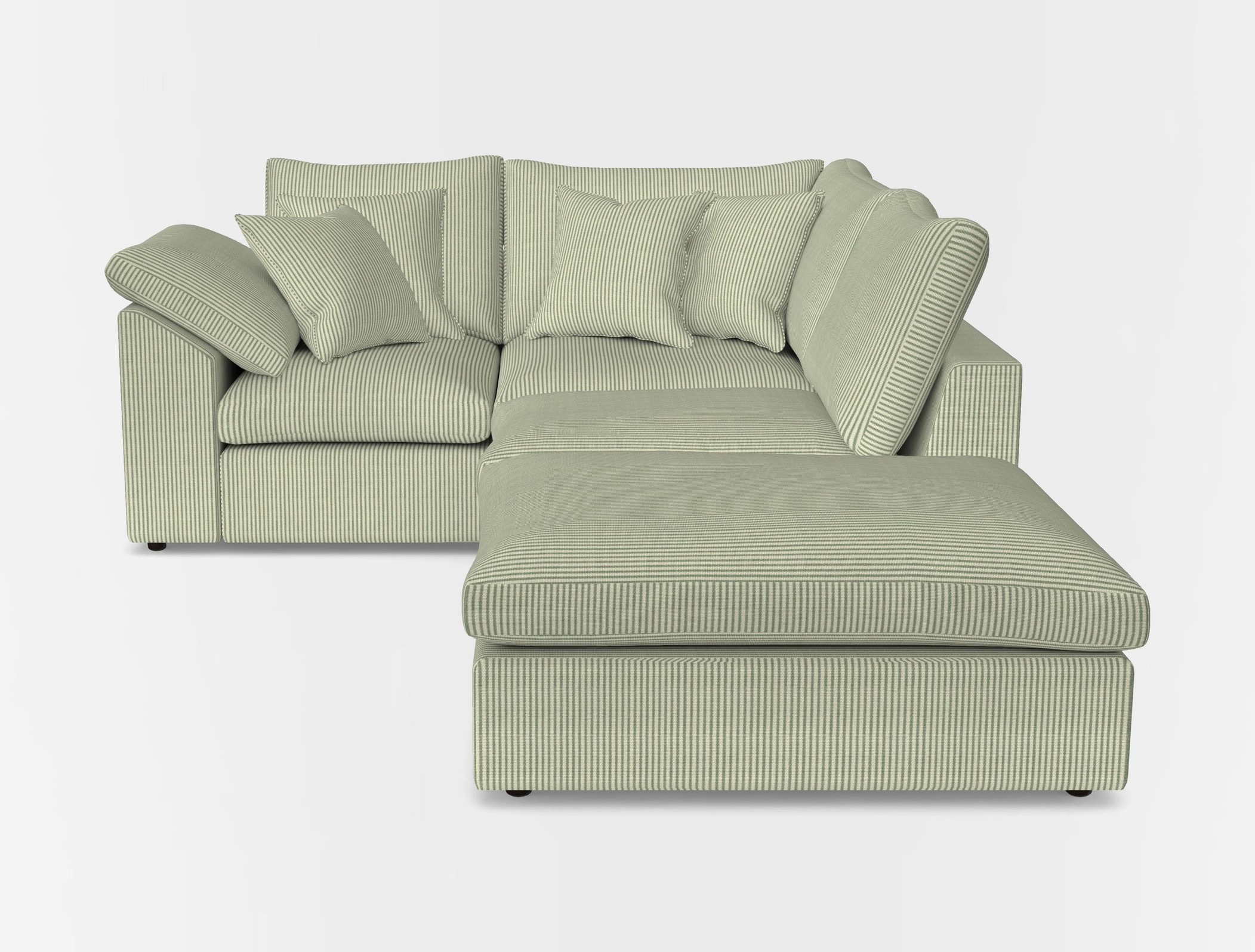 Big softie sloped arm front