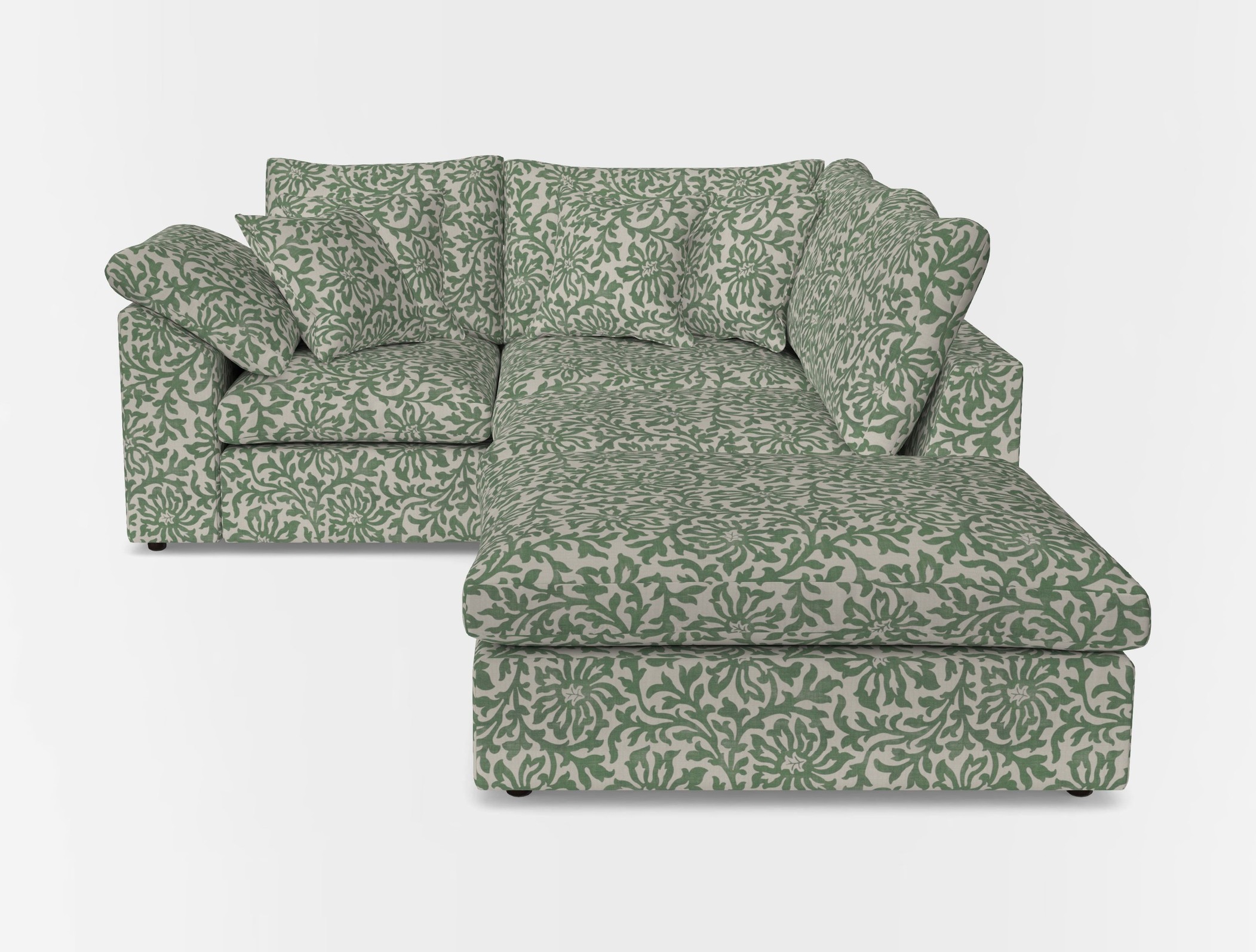 Big softie sloped arm front