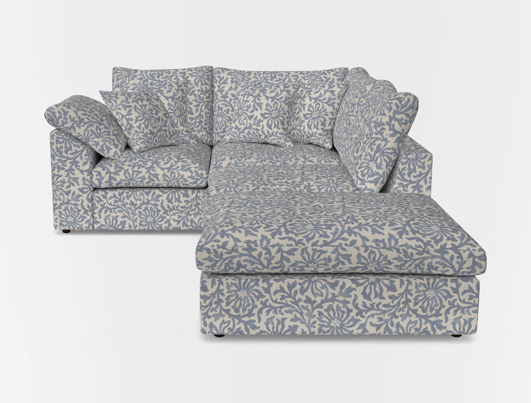 Big softie sloped arm front