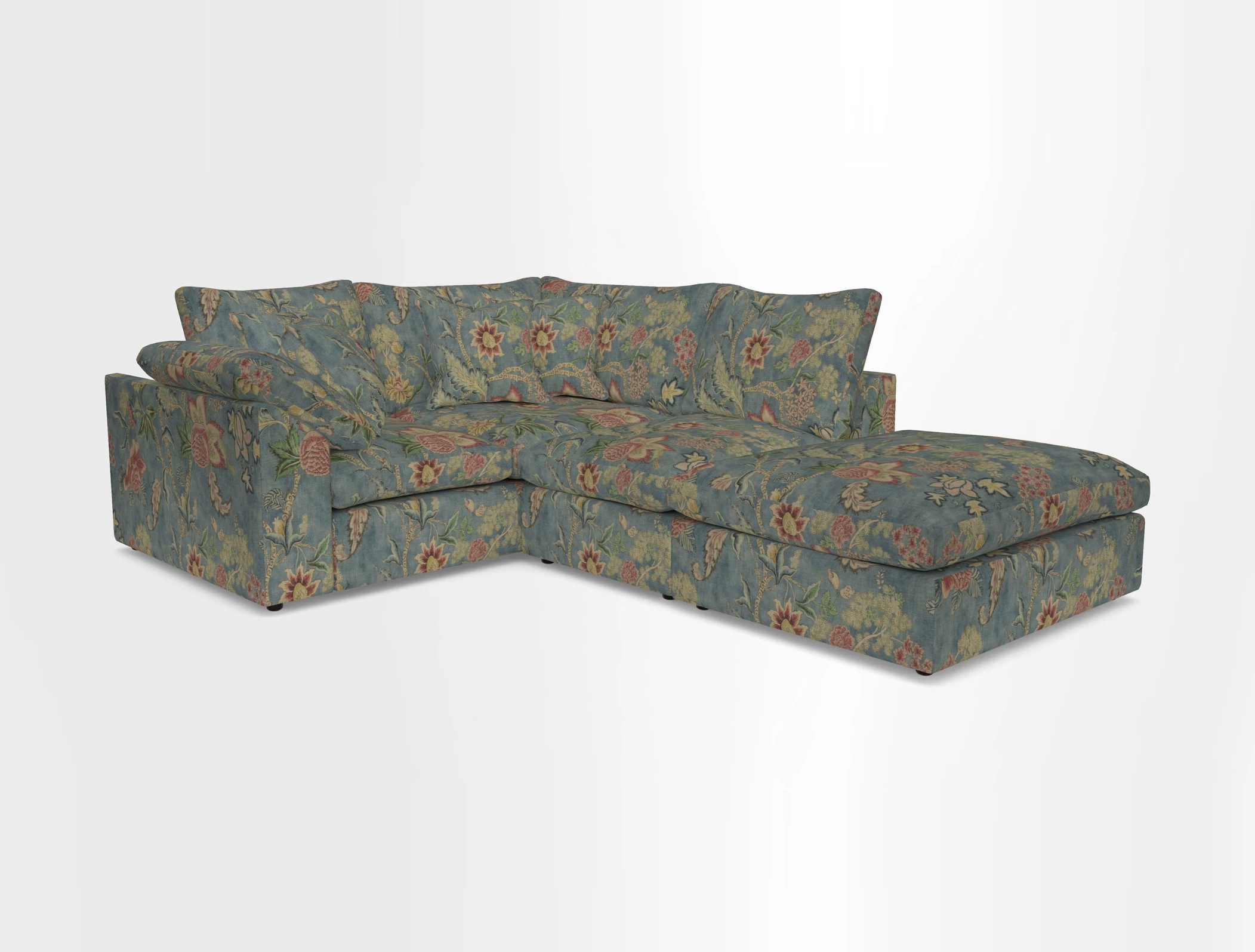 Big Softie Sloped Arm Small Corner Group LHF in Sahara Chalk