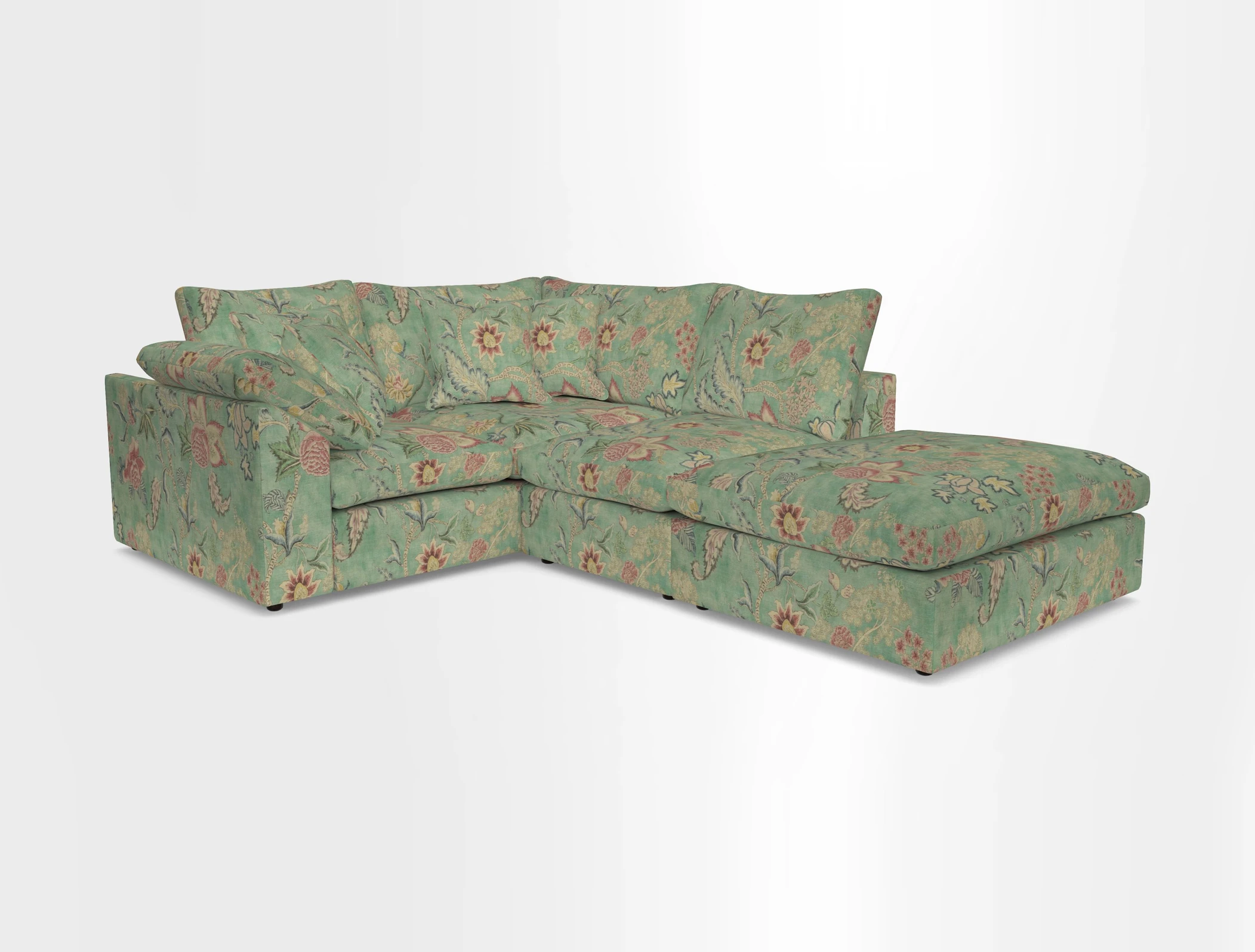 Big Softie Sloped Arm Small Corner Group LHF in Sahara Chalk