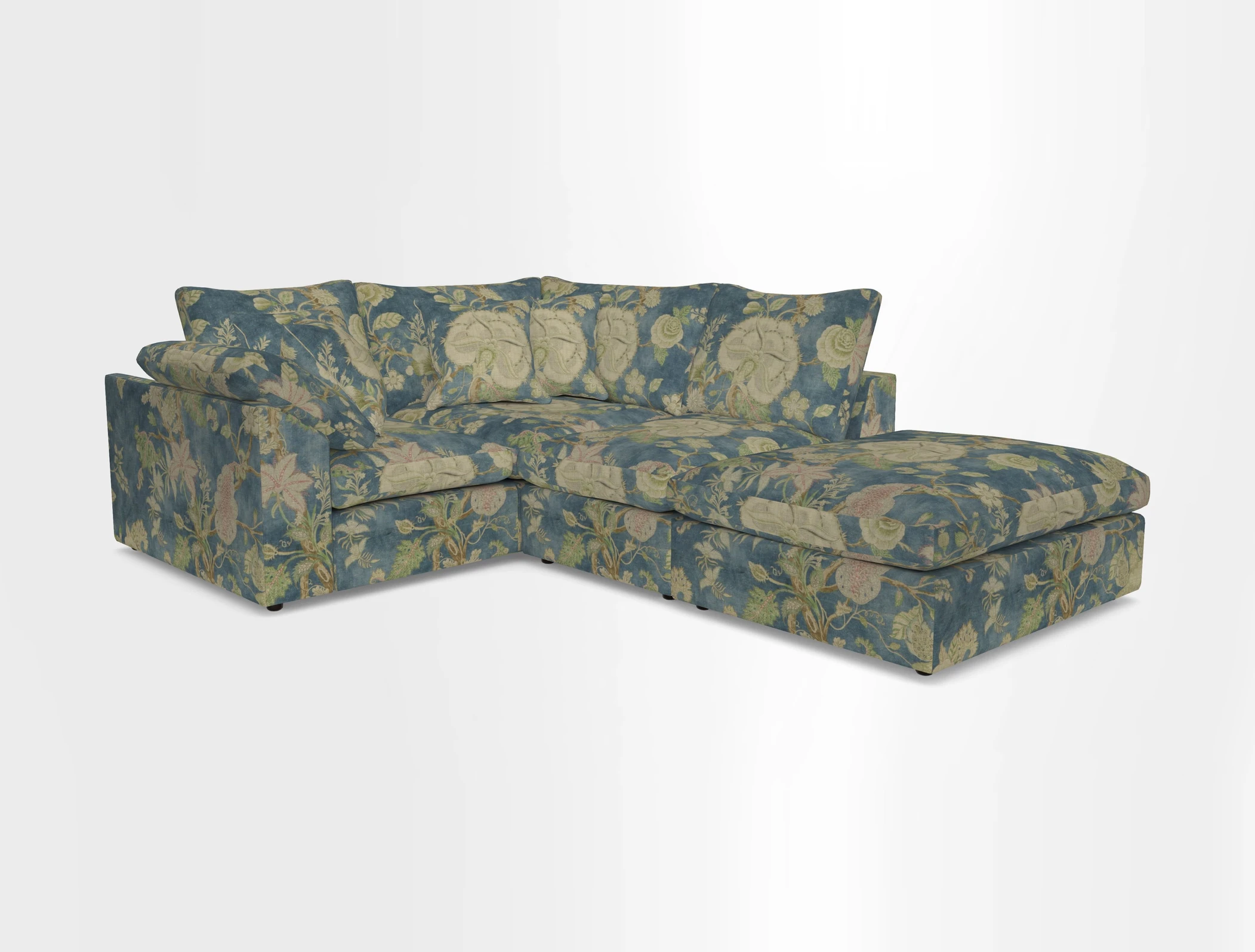 Big Softie Sloped Arm Small Corner Group LHF in Sahara Chalk