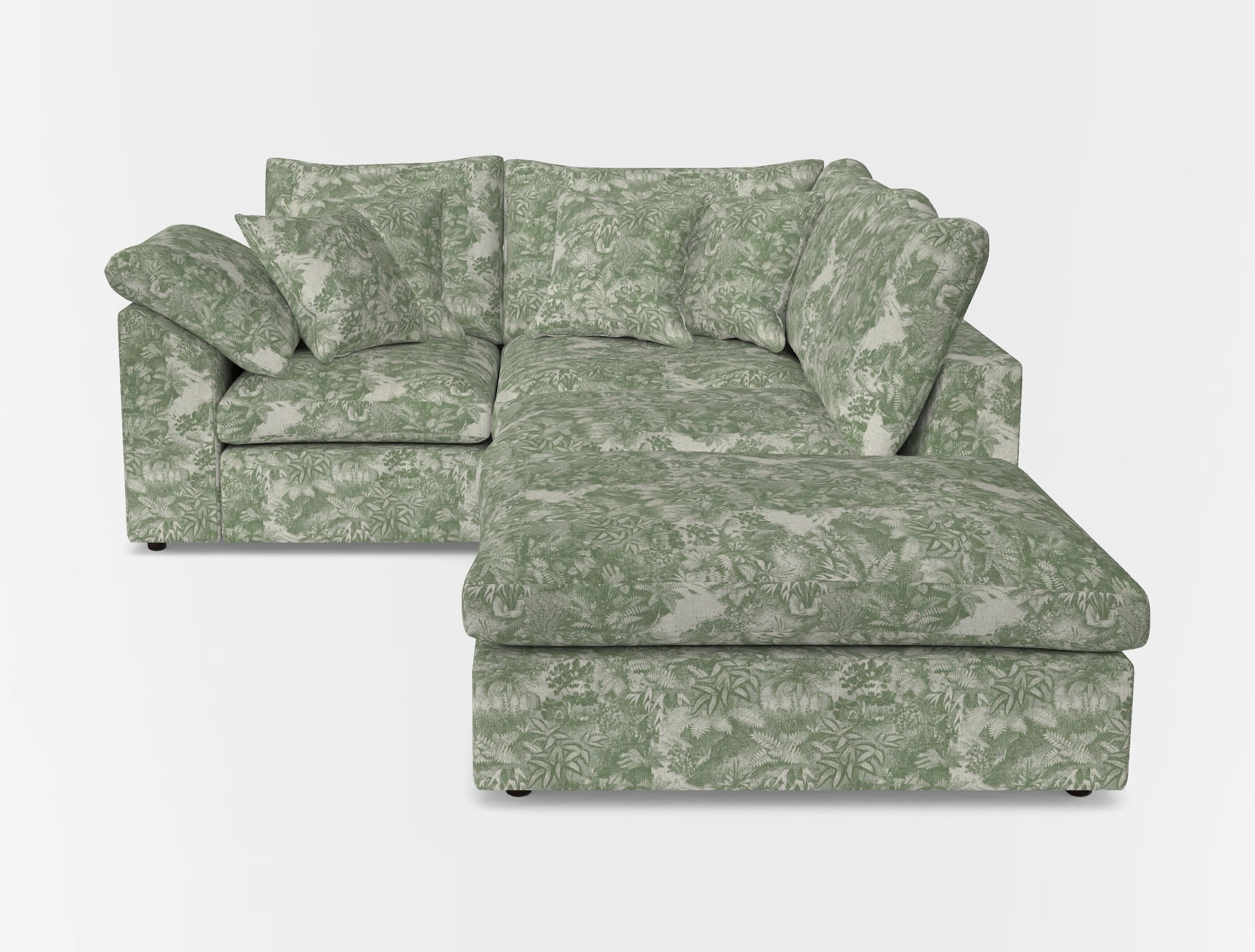 Big softie sloped arm front