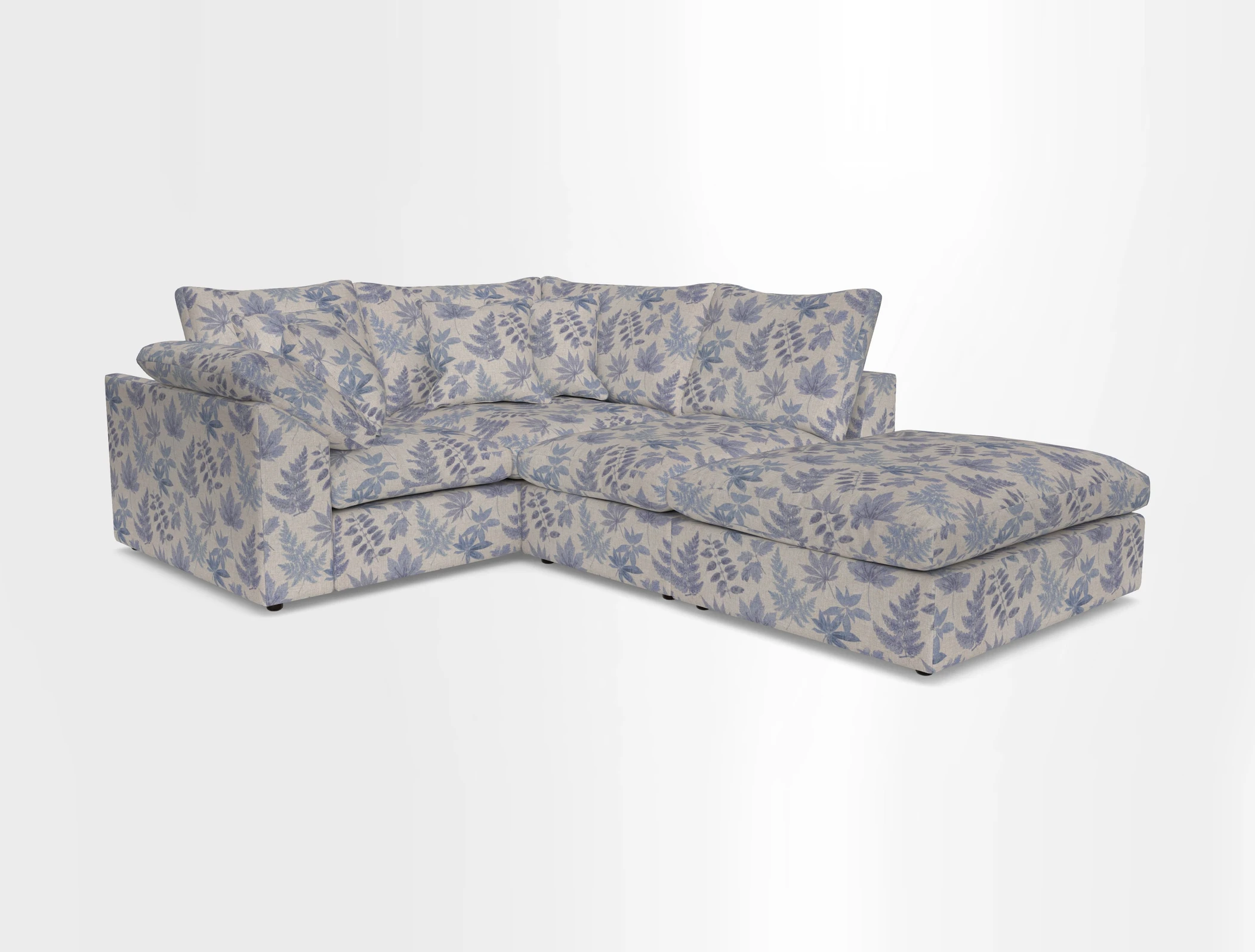 Big Softie Sloped Arm Small Corner Group LHF in Sahara Chalk