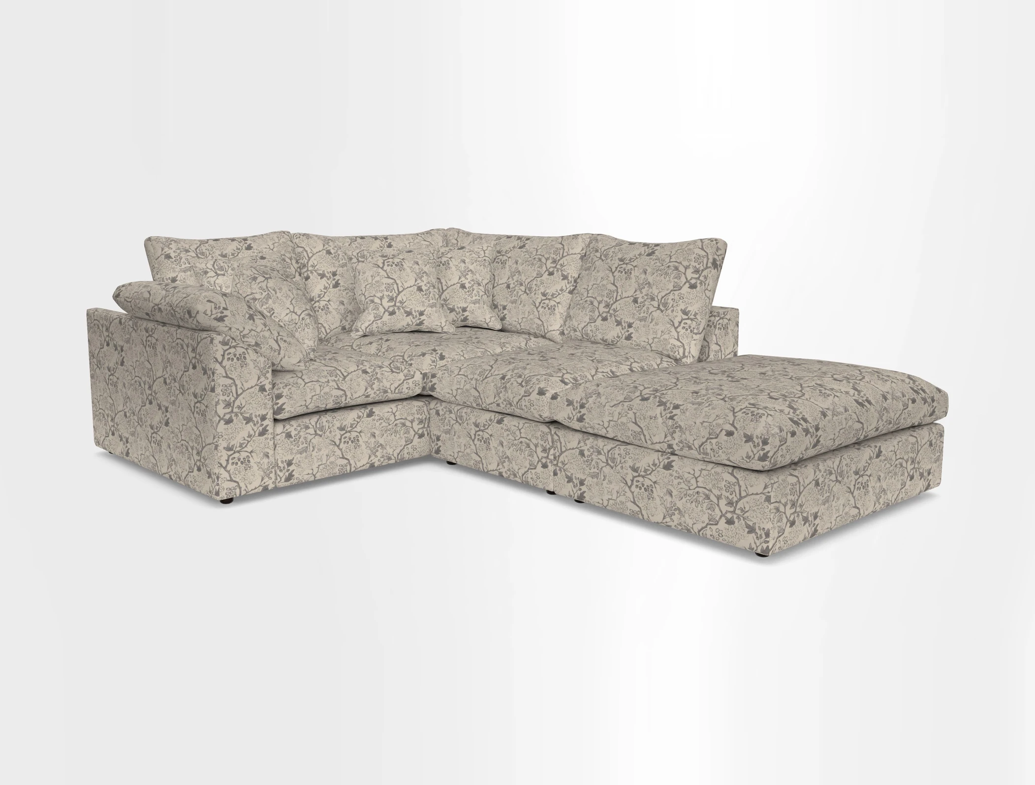 Big Softie Sloped Arm Small Corner Group LHF in Sahara Chalk