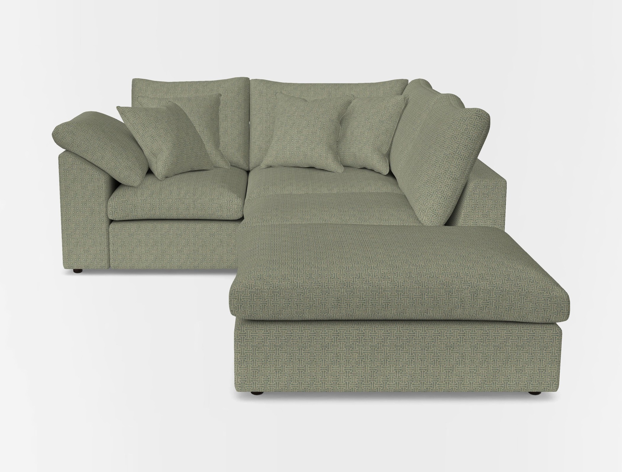 Big softie sloped arm front
