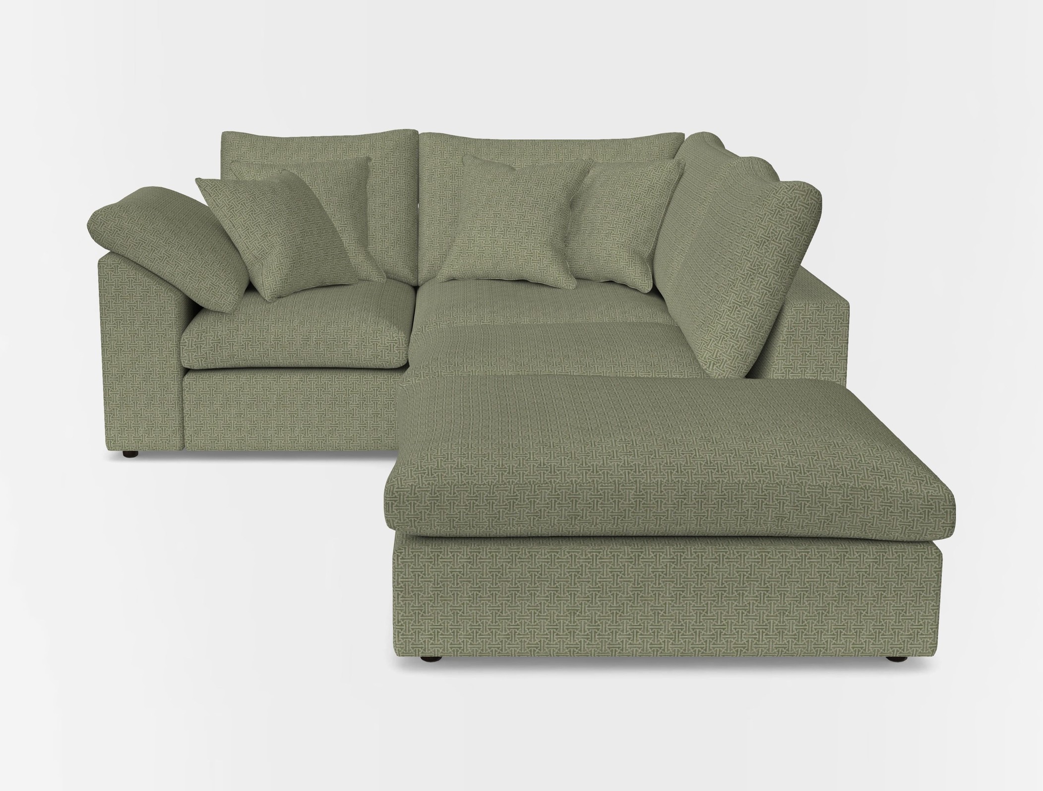 Big softie sloped arm front