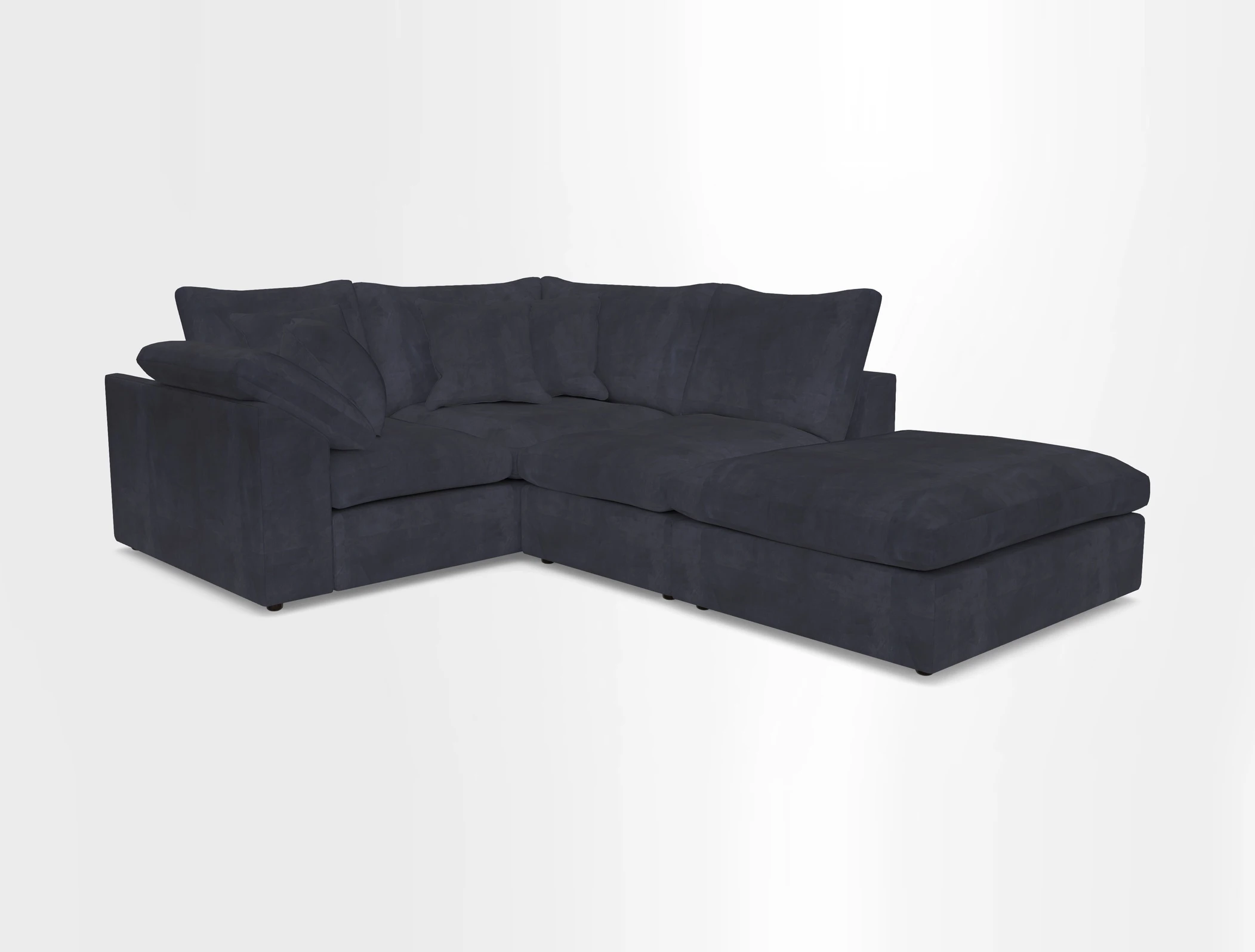 Big Softie Sloped Arm Small Corner Group LHF in Sahara Chalk