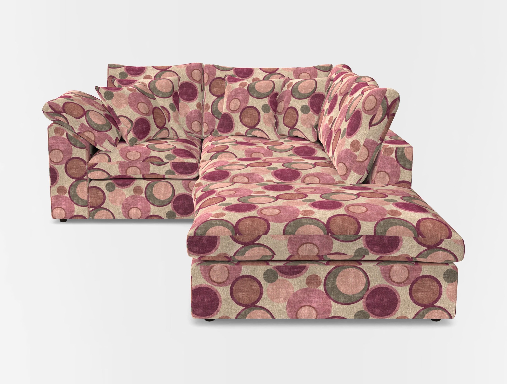 Big softie sloped arm front