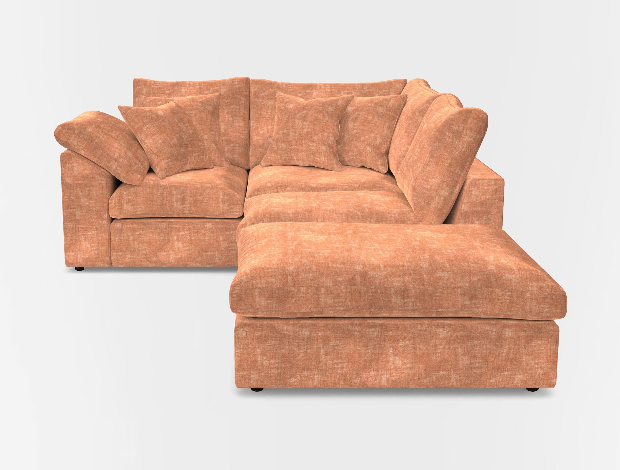 Big softie sloped arm front