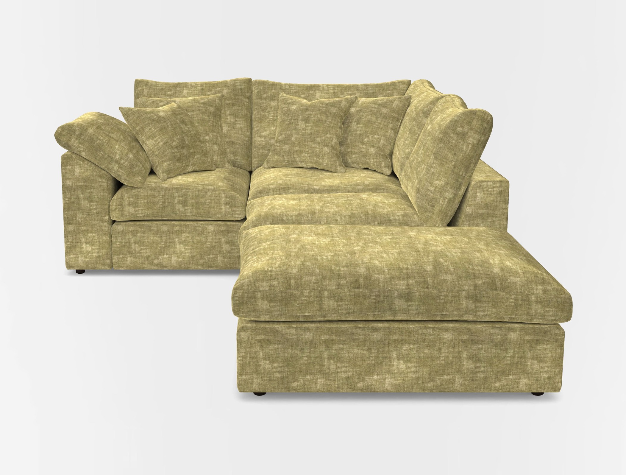 Big softie sloped arm front