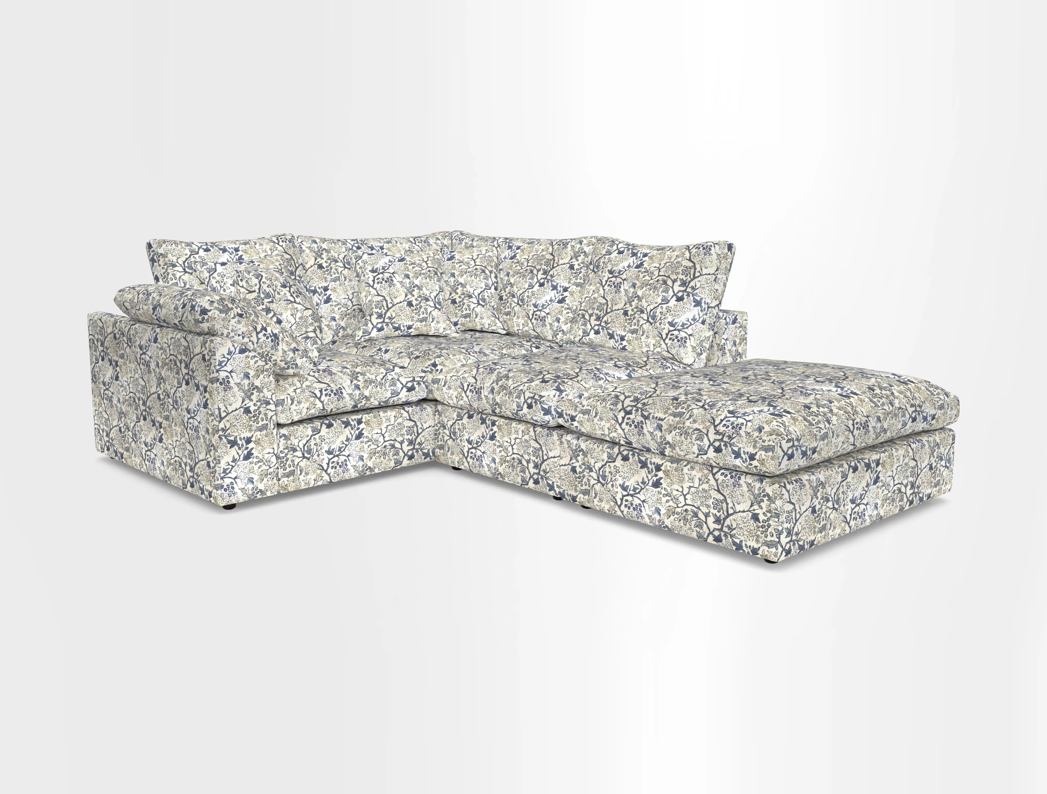 Big Softie Sloped Arm Small Corner Group LHF in Sahara Chalk