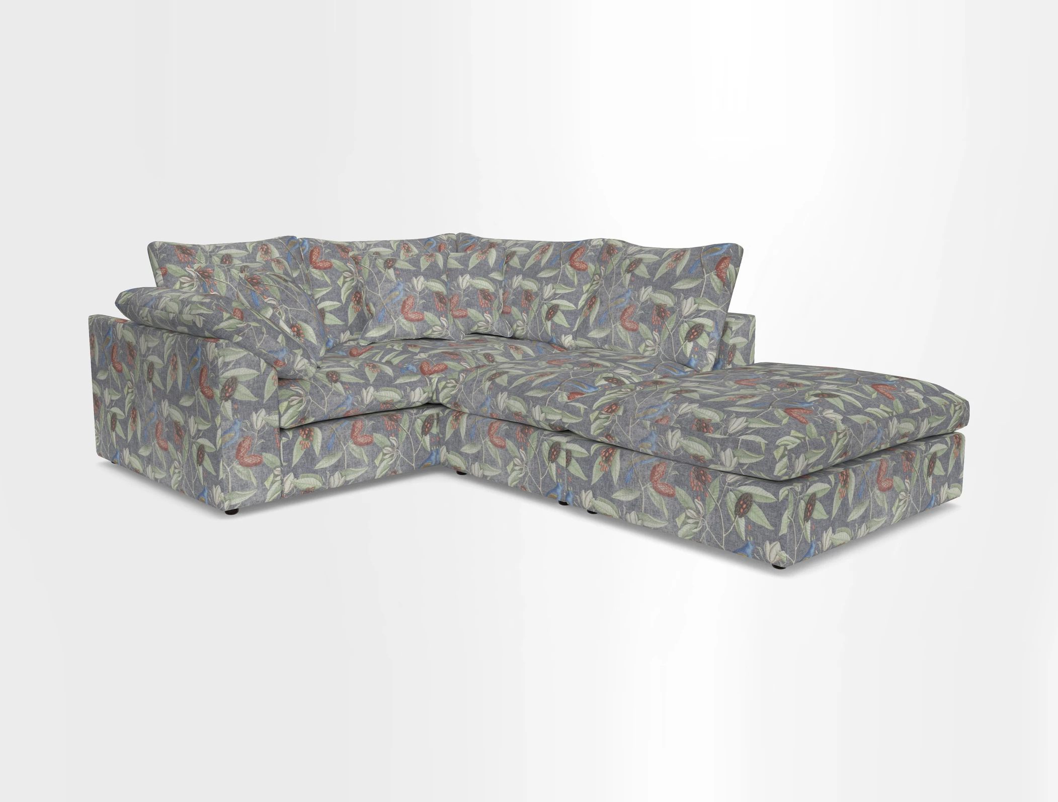 Big Softie Sloped Arm Small Corner Group LHF in Sahara Chalk