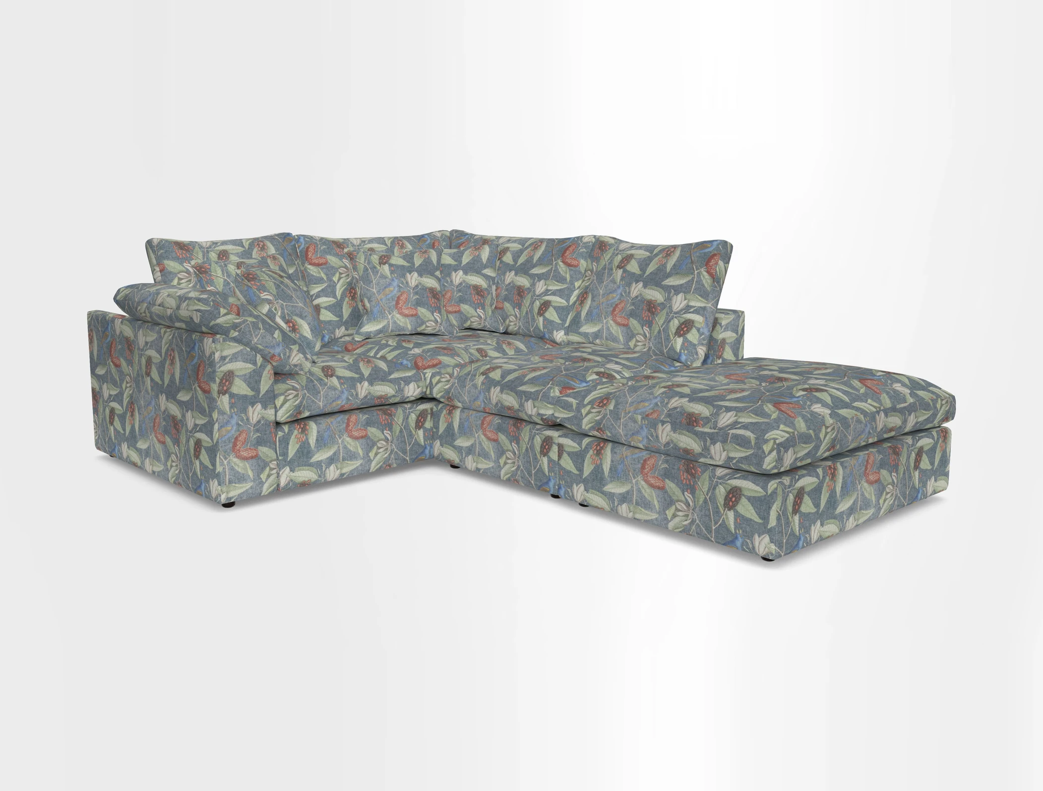 Big Softie Sloped Arm Small Corner Group LHF in Sahara Chalk