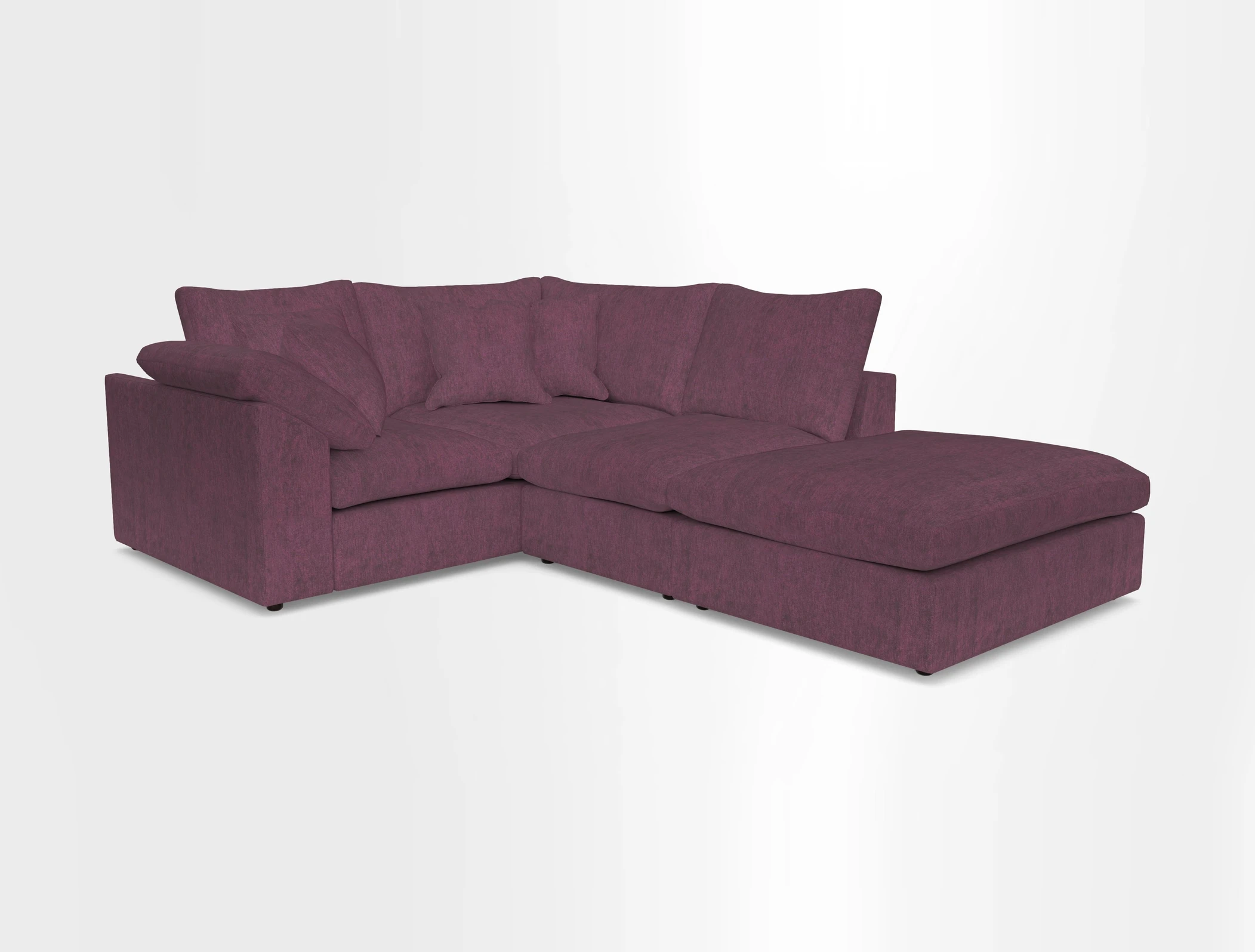 Big Softie Sloped Arm Small Corner Group LHF in Sahara Chalk