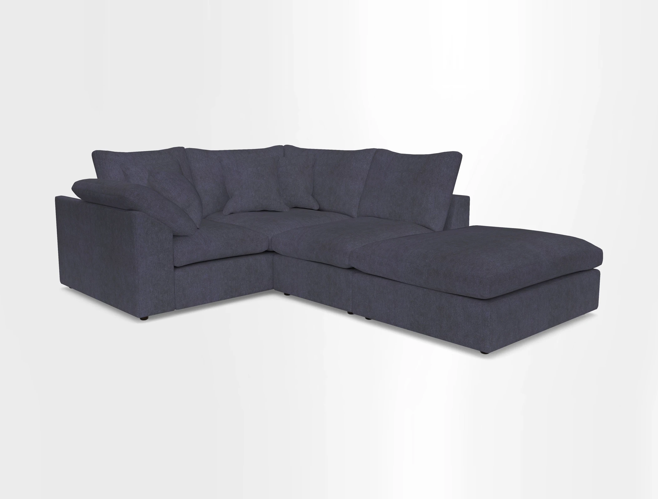 Big Softie Sloped Arm Small Corner Group LHF in Sahara Chalk