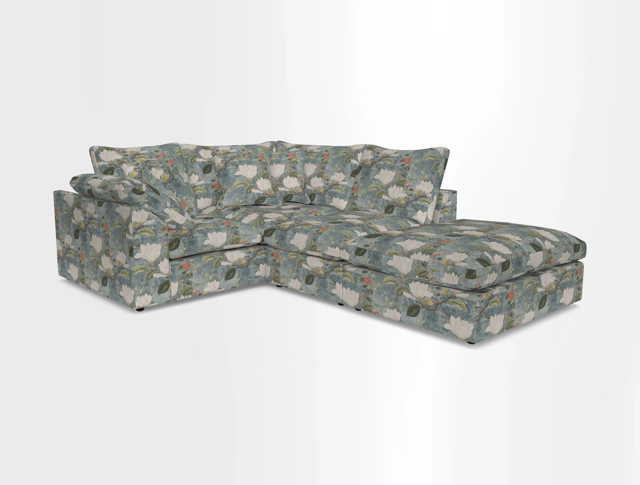 Big Softie Sloped Arm Small Corner Group LHF in Sahara Chalk
