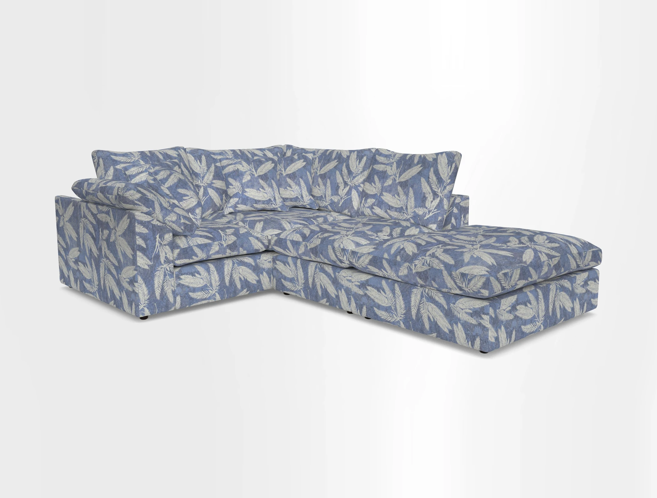 Big Softie Sloped Arm Small Corner Group LHF in Sahara Chalk