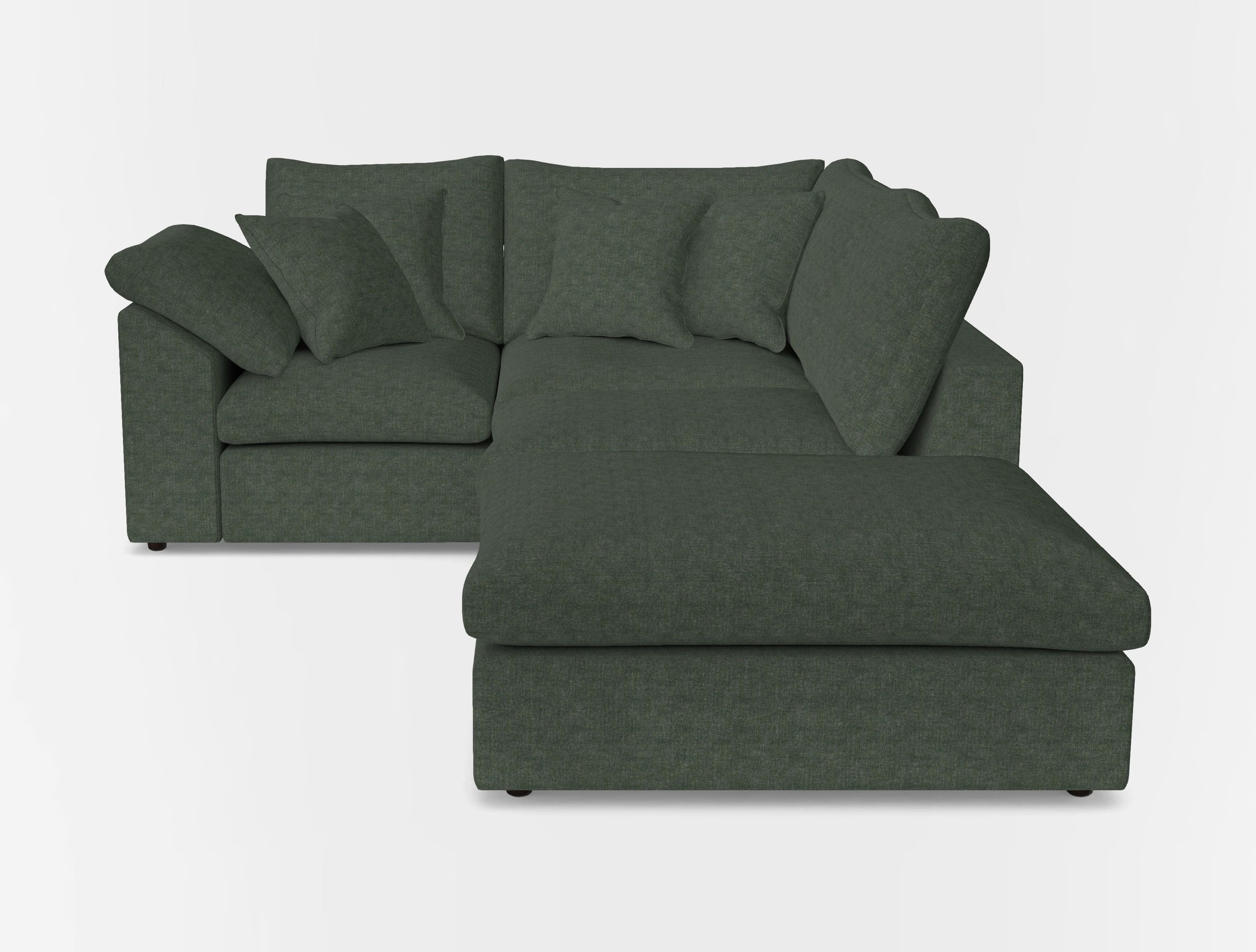 Big softie sloped arm front