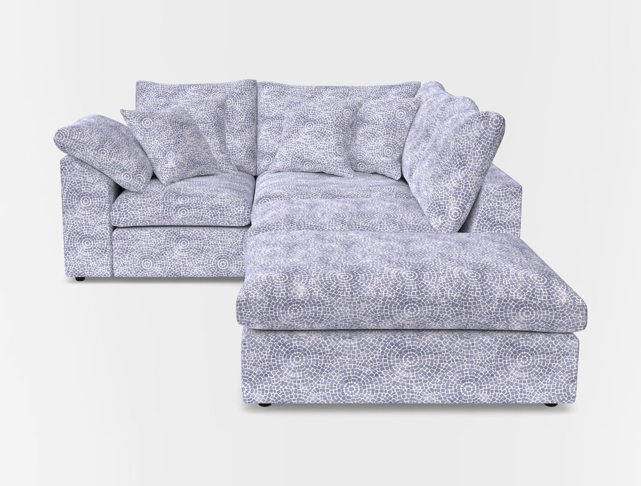 Big softie sloped arm front