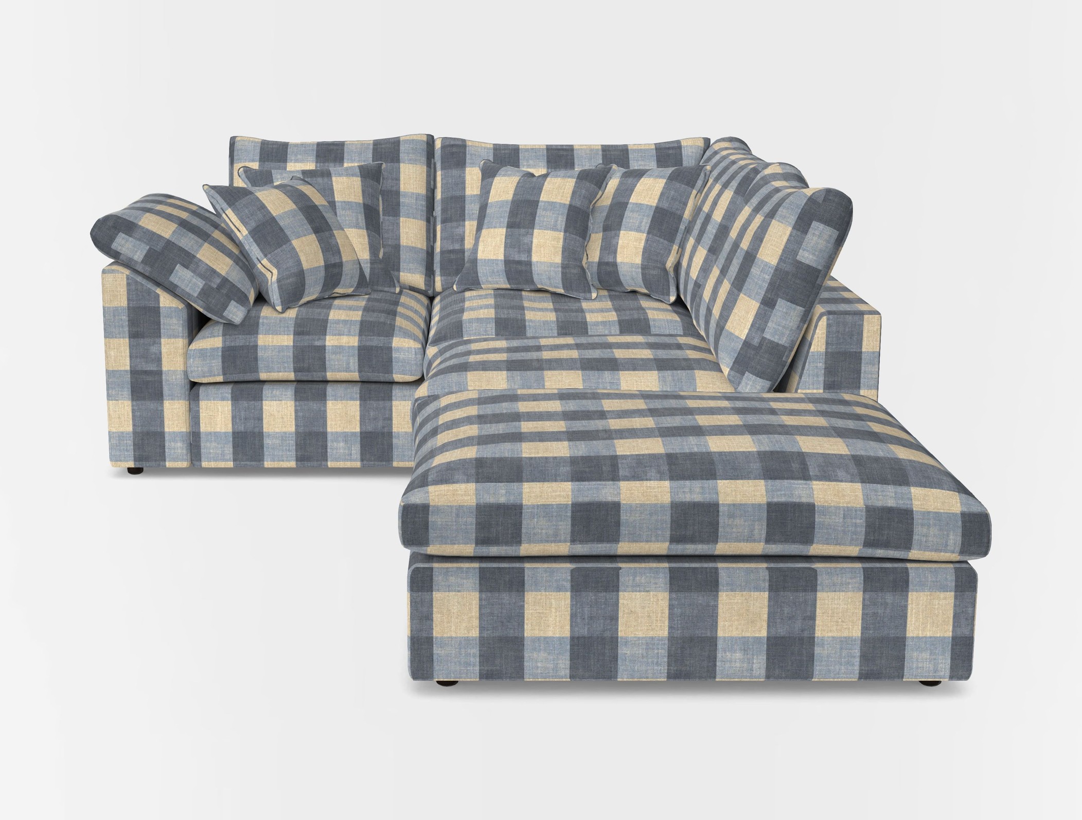 Big softie sloped arm front
