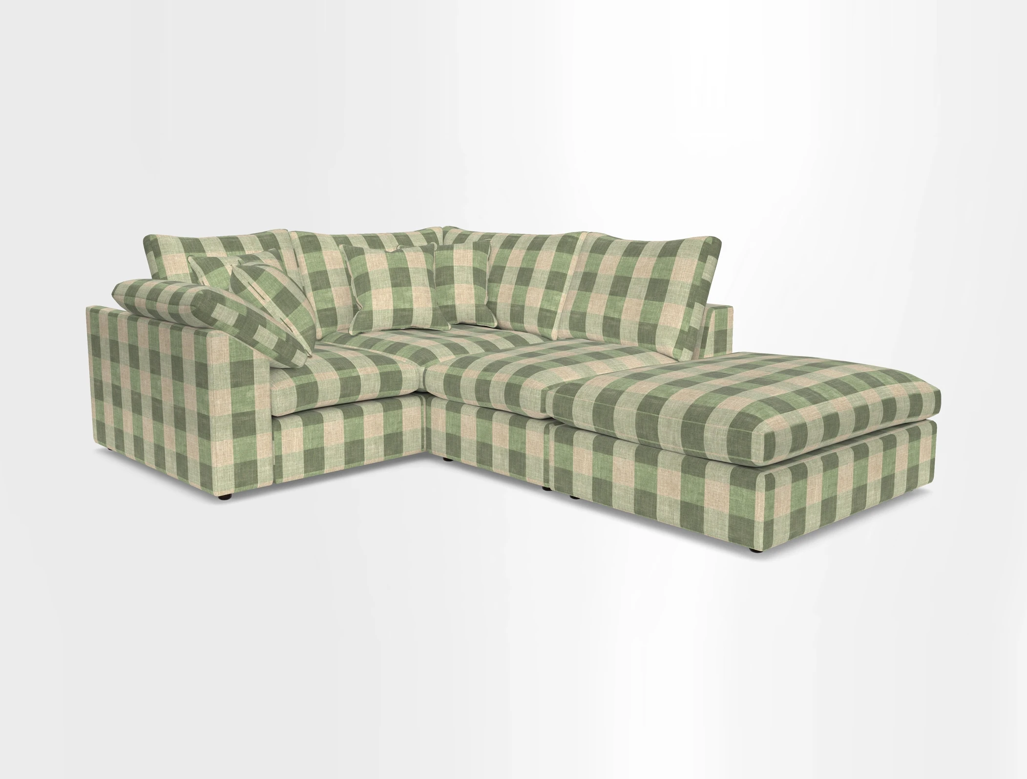 Big Softie Sloped Arm Small Corner Group LHF in Sahara Chalk