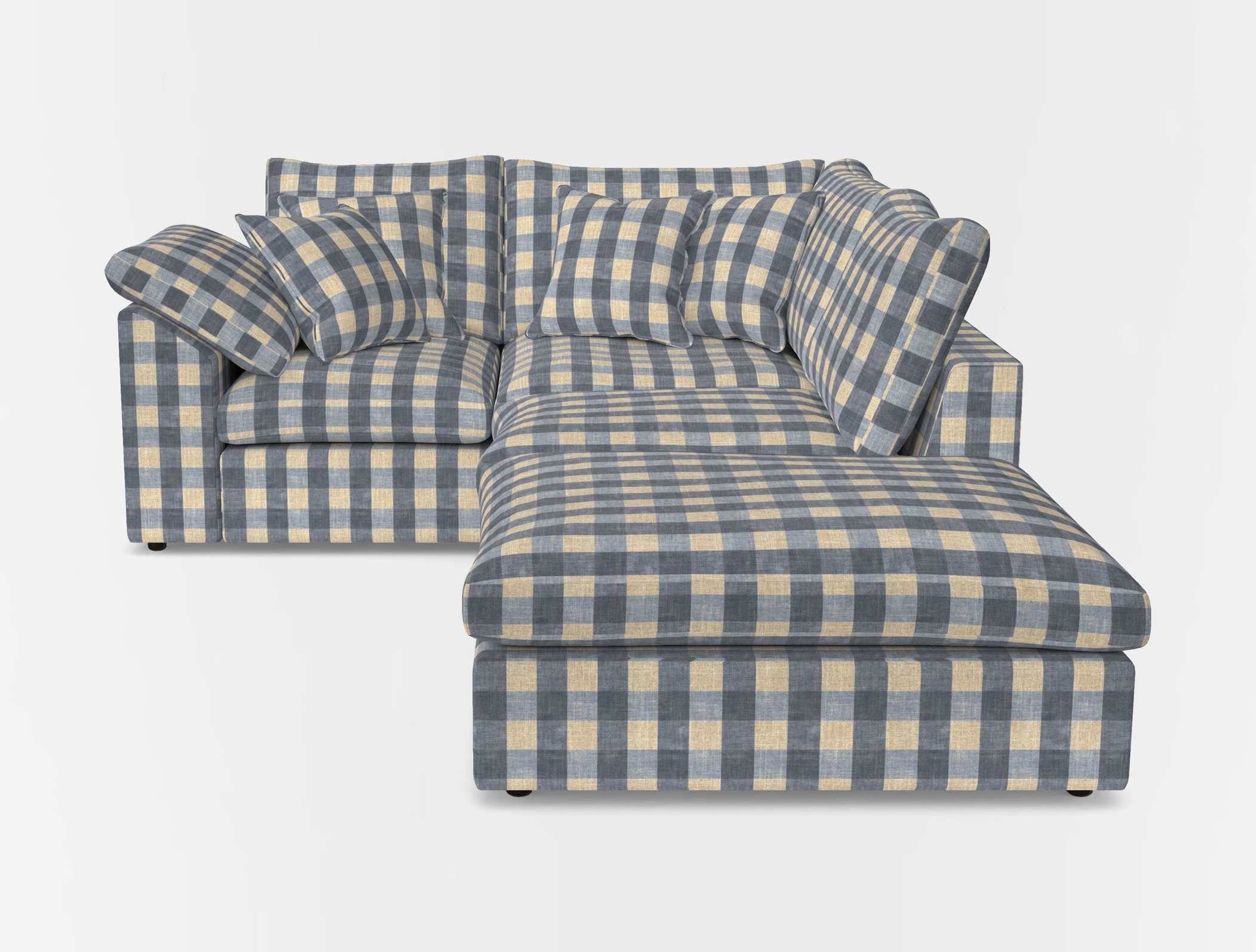 Big softie sloped arm front
