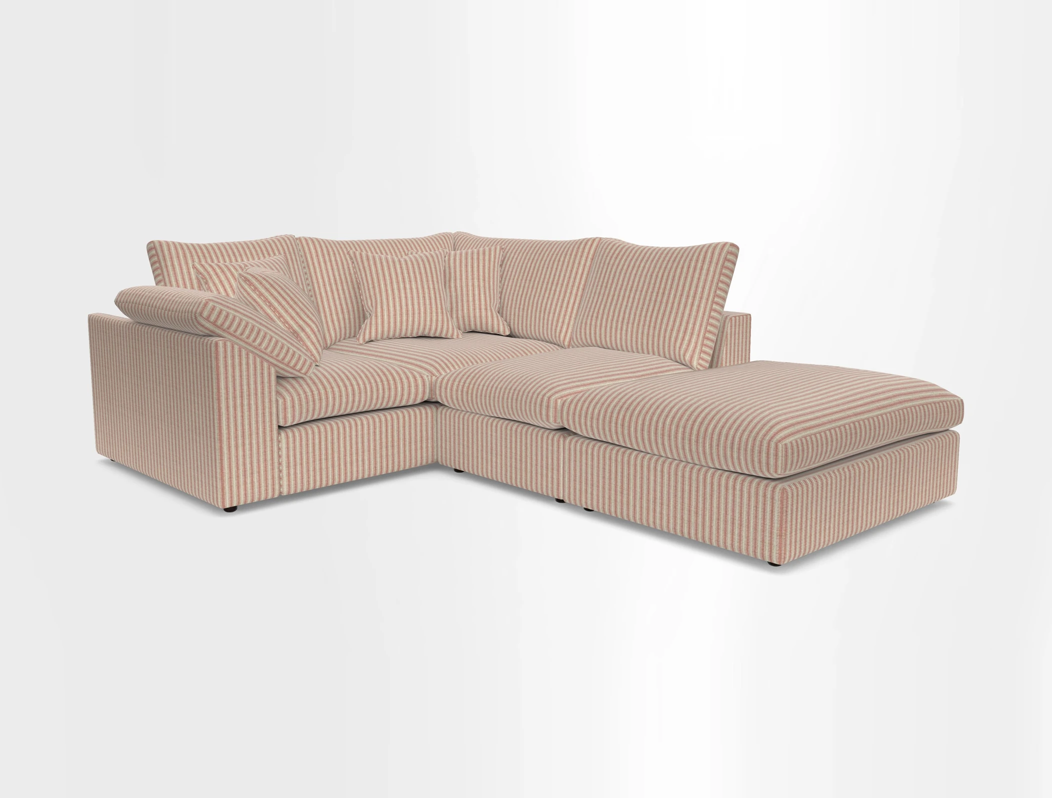 Big Softie Sloped Arm Small Corner Group LHF in Sahara Chalk