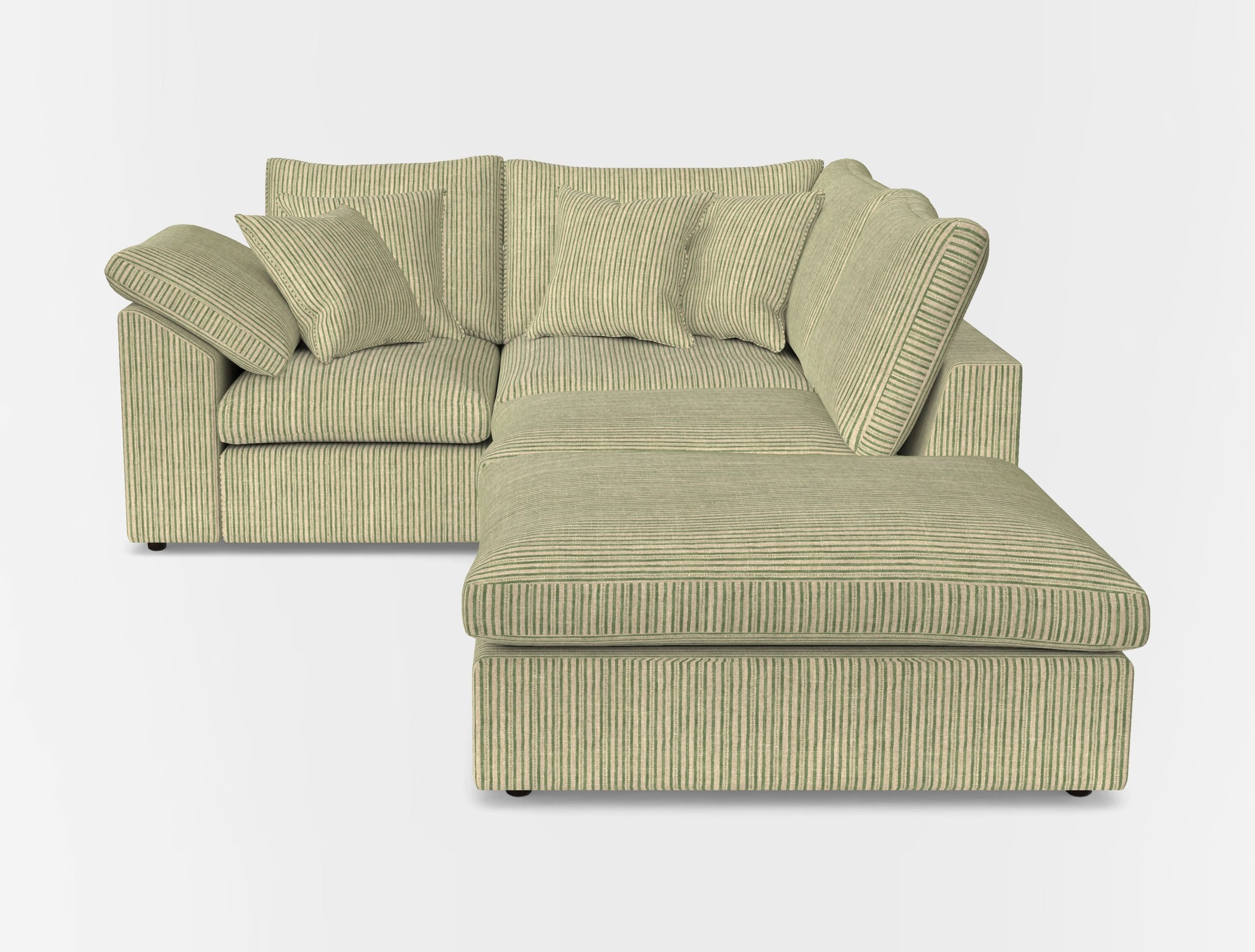 Big softie sloped arm front